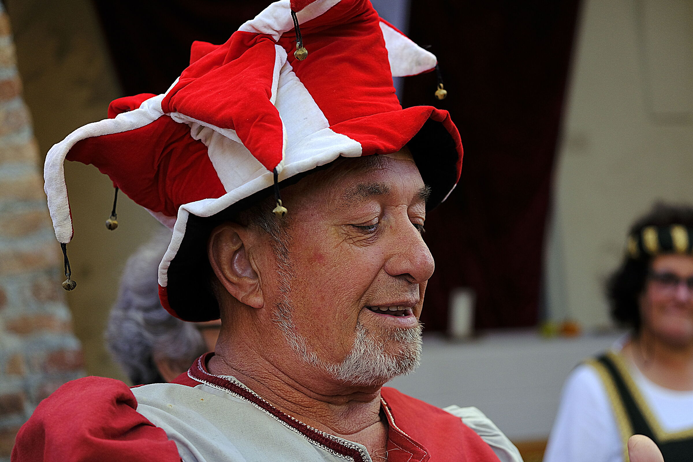 giullare in esibizione