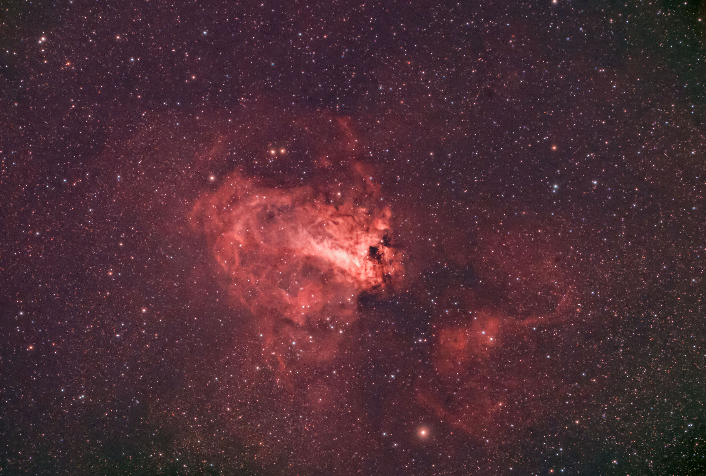 M17 Nebula in Sagittarius