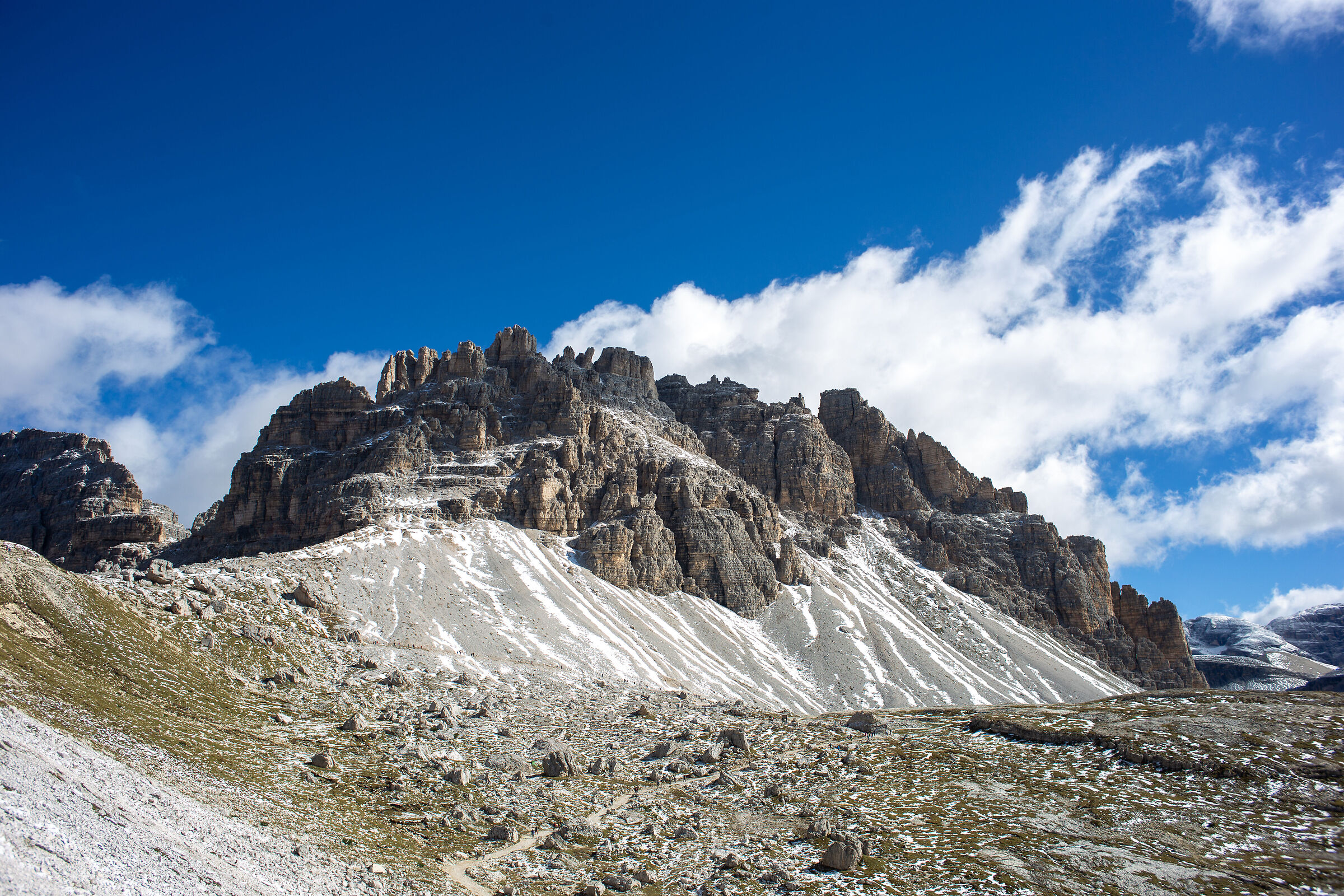 Veduta dalle Tre Cime di Lavaredo