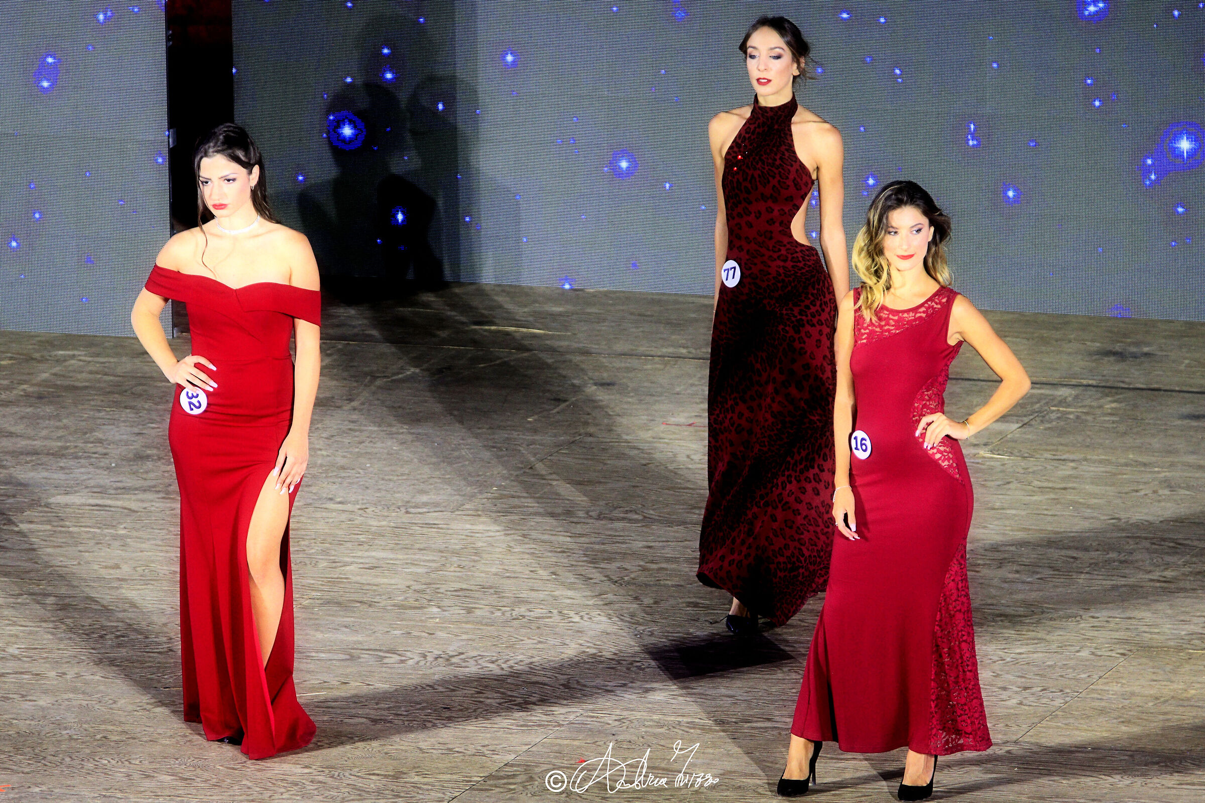parade in red
