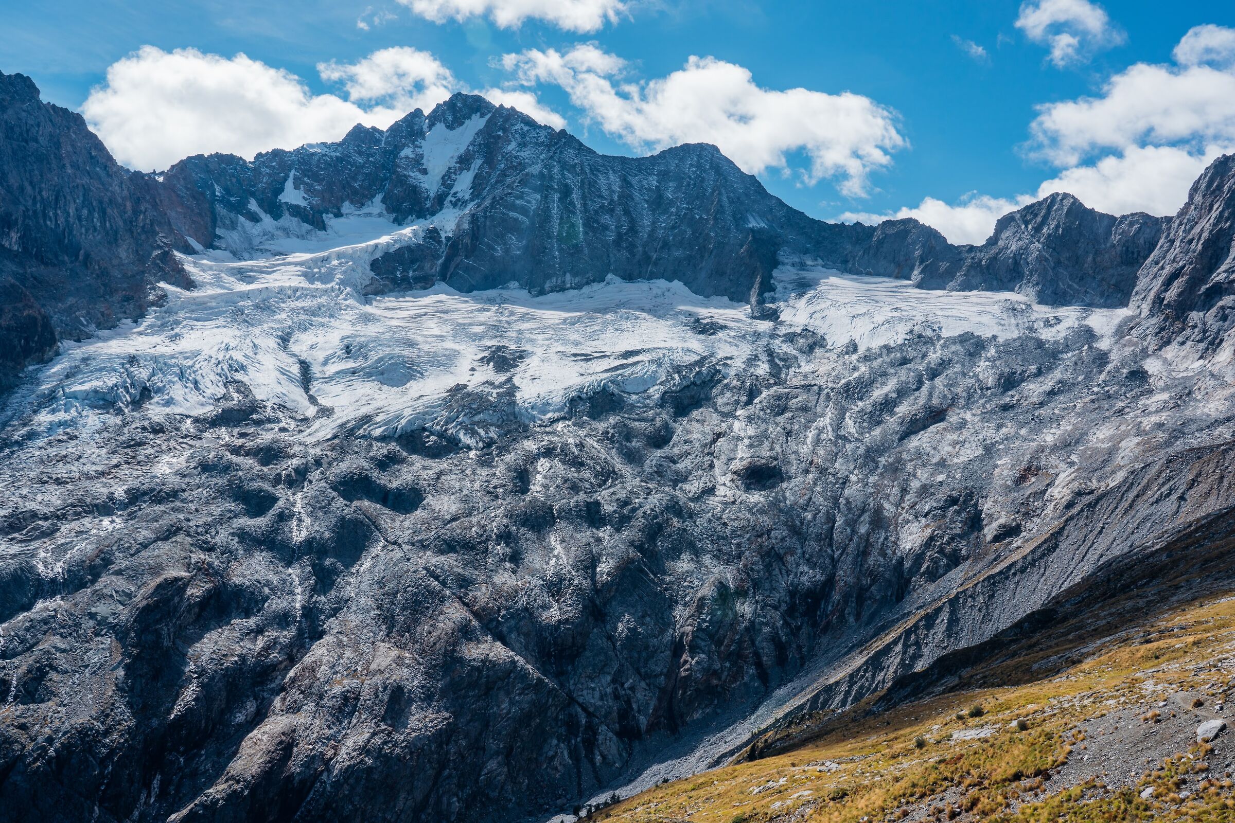 Monte Disgrazia 3678mt, north face. September 2022