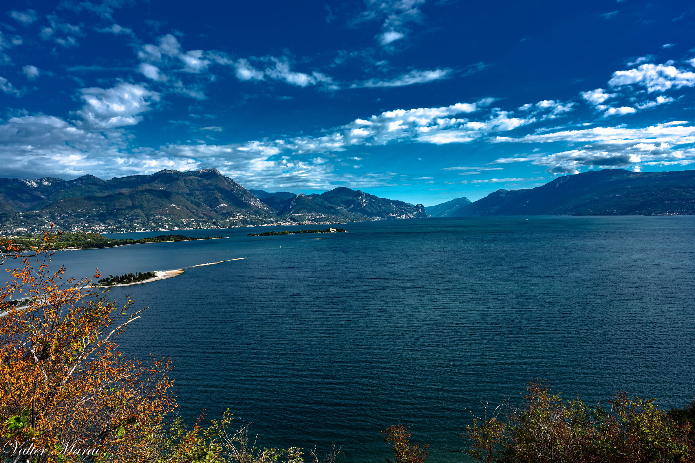 From the Rocca di Manerba