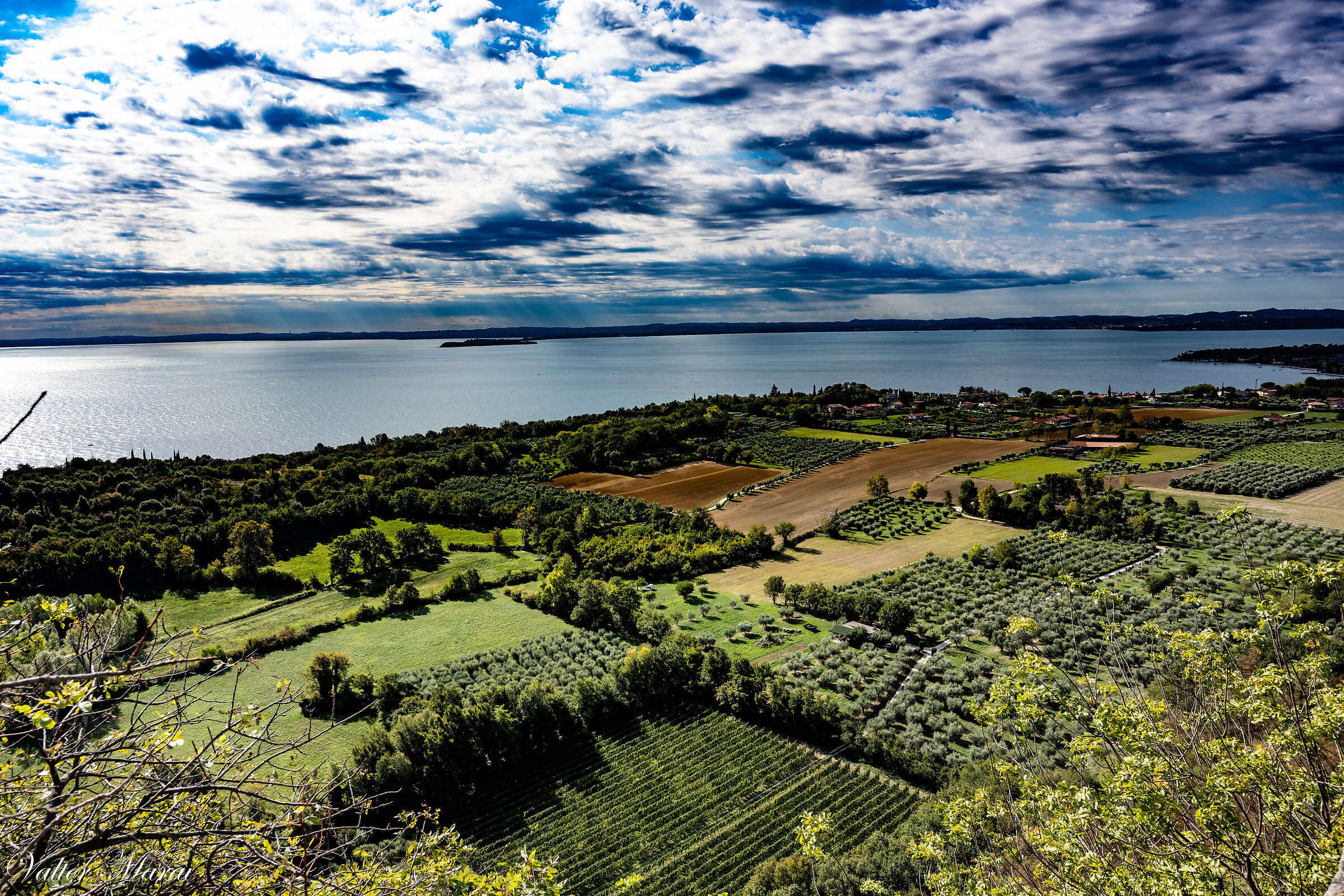 From the Rocca di Manerba