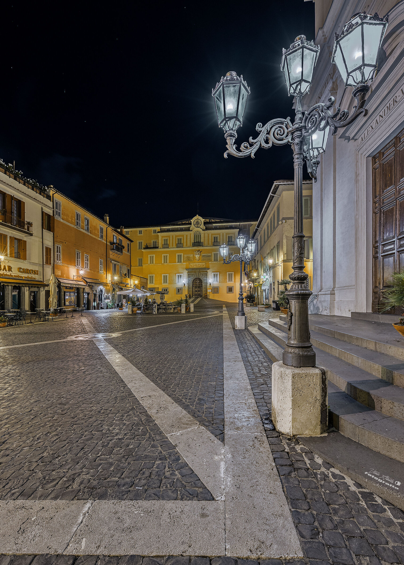 Piazza della Liberta, Castel Gandolfo, Rome