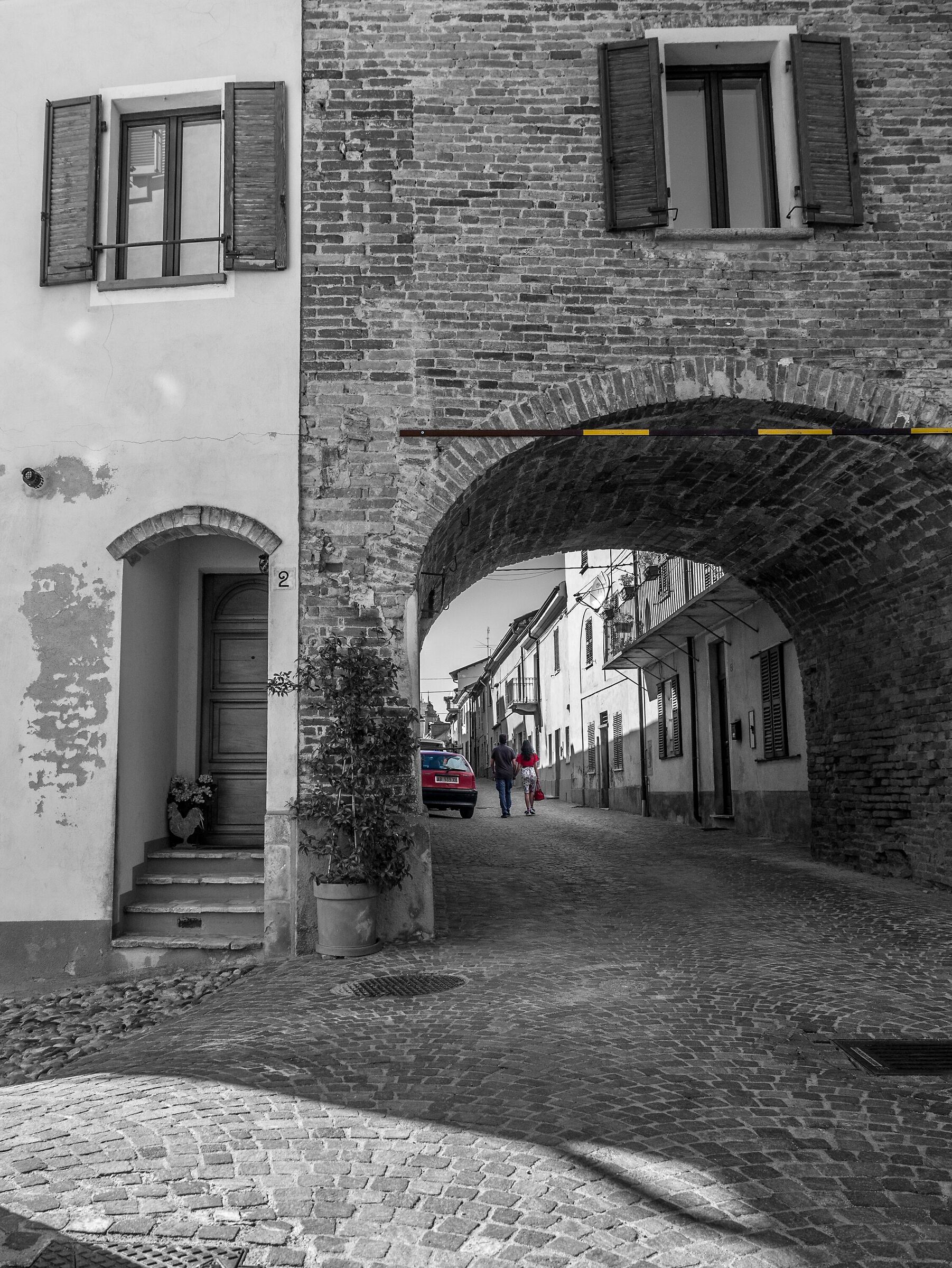 2 passi in scala di grigi