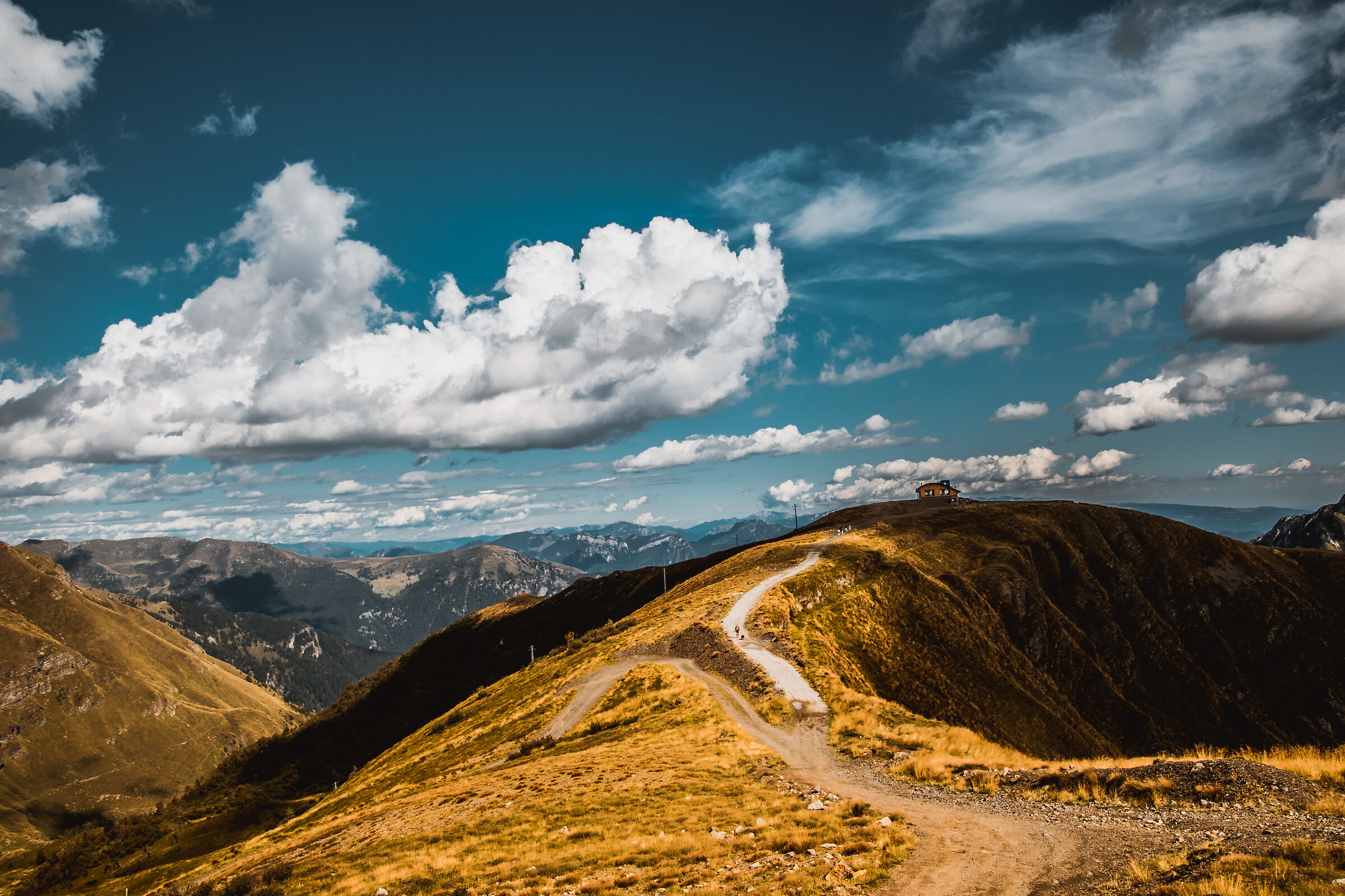 In cima alla montagna