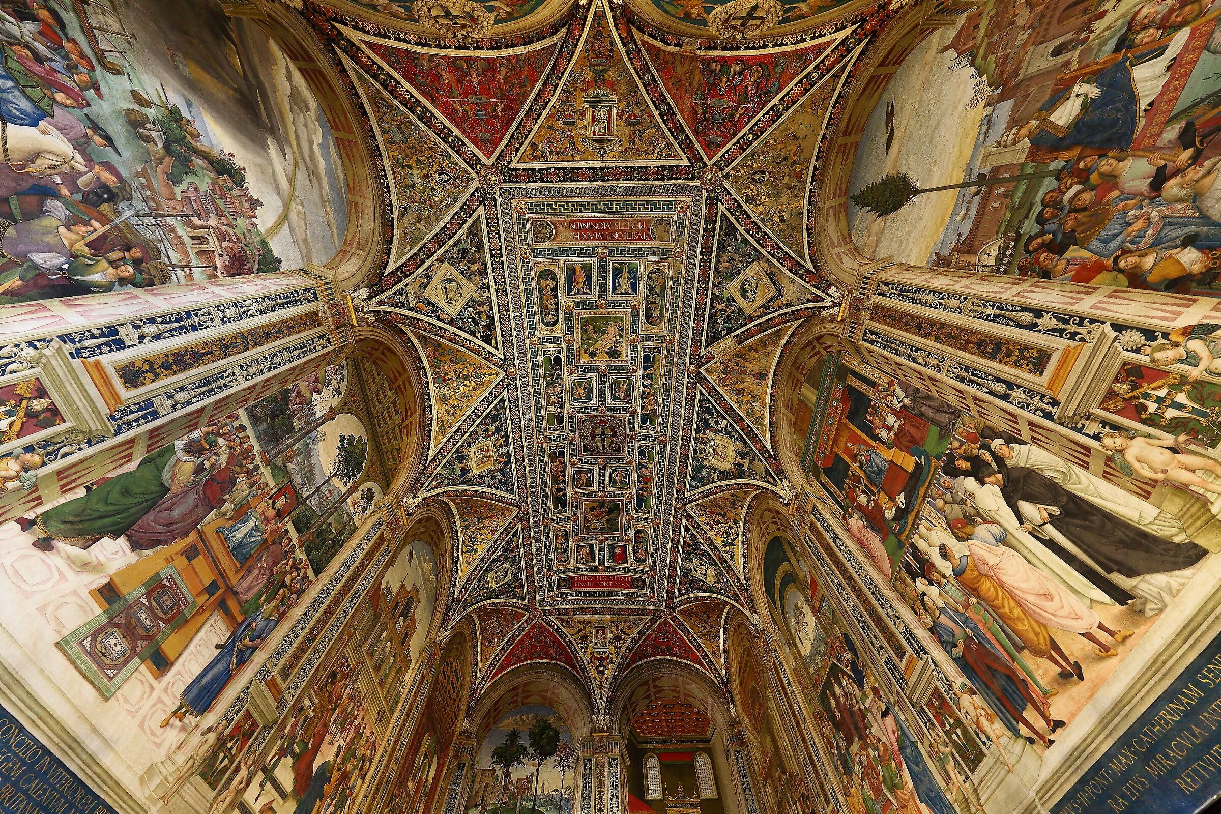 La biblioteca Piccolomini