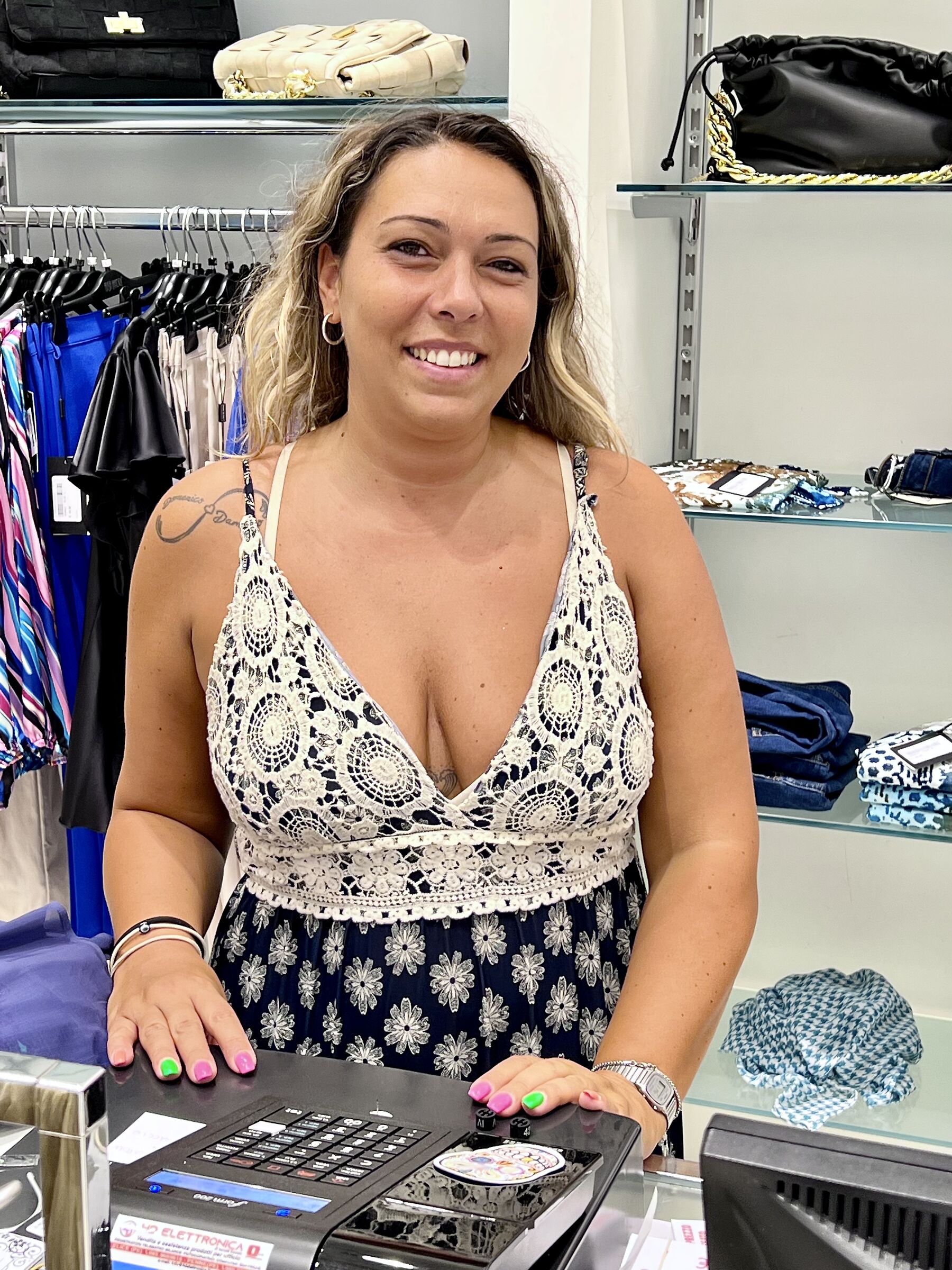 the dear friend Simona.