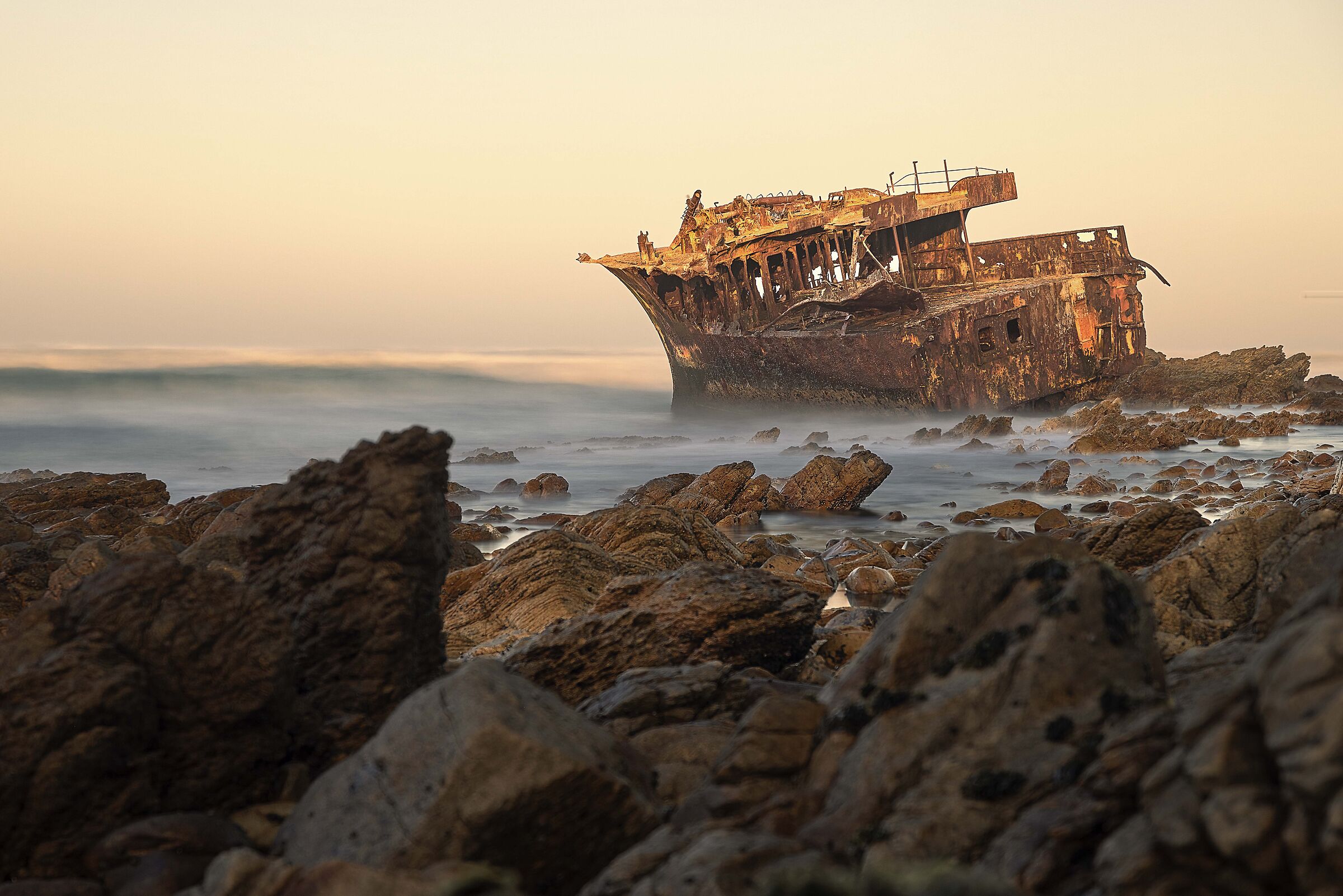 Wreck Meisho Maru Cap agulhas, South Africa