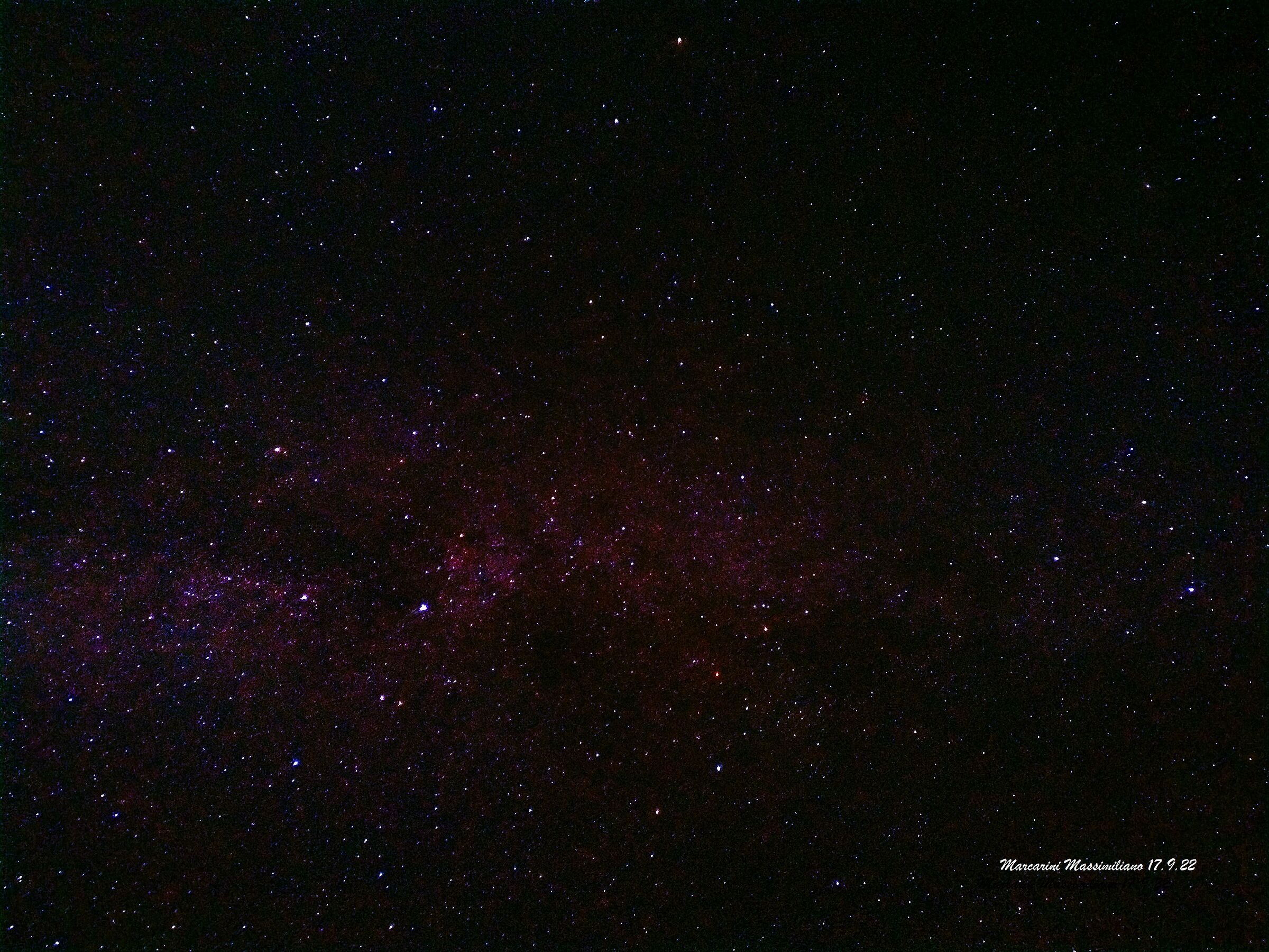 zona della via lattea