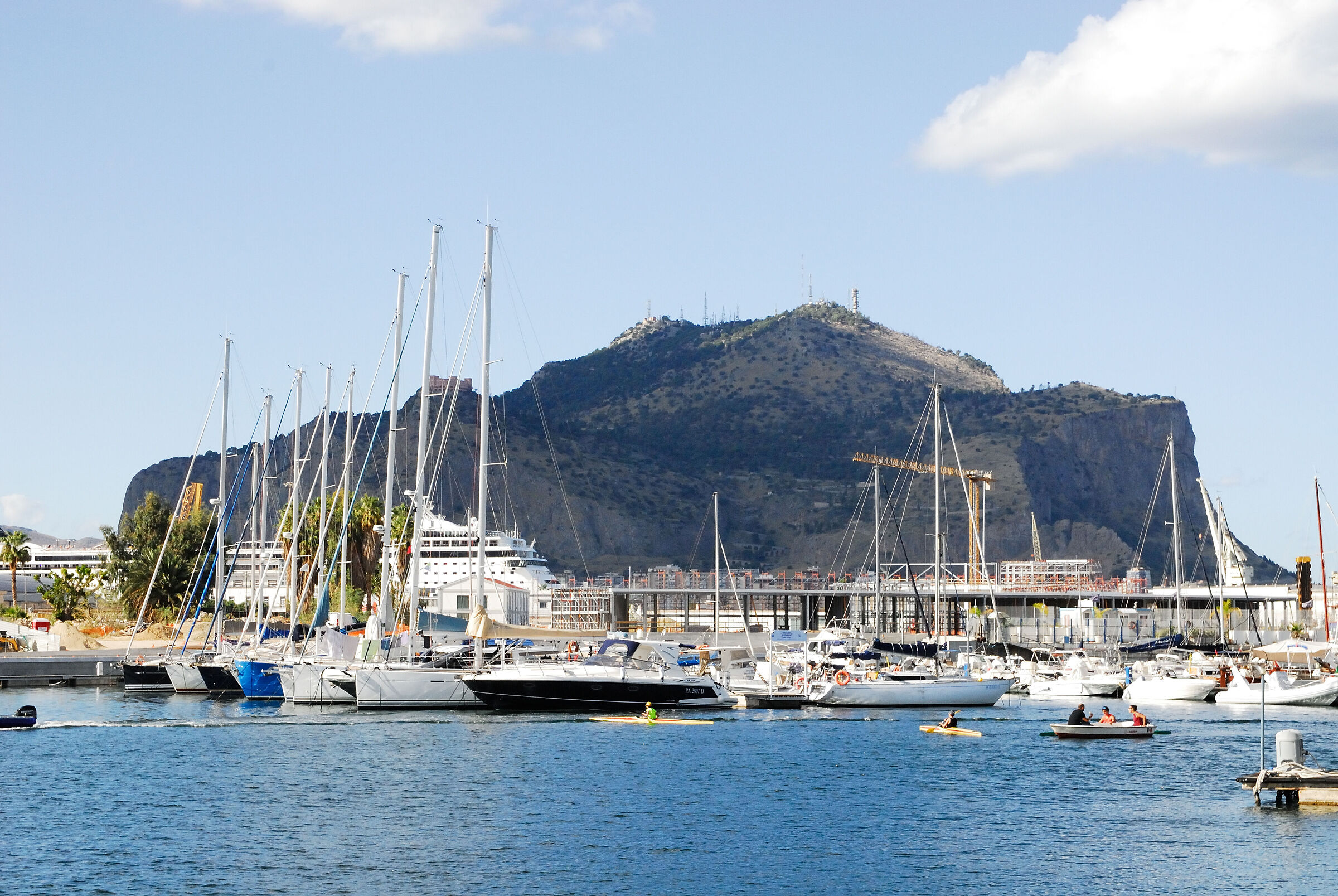 MONTE PELLEGRINO FROM THE "CALA"