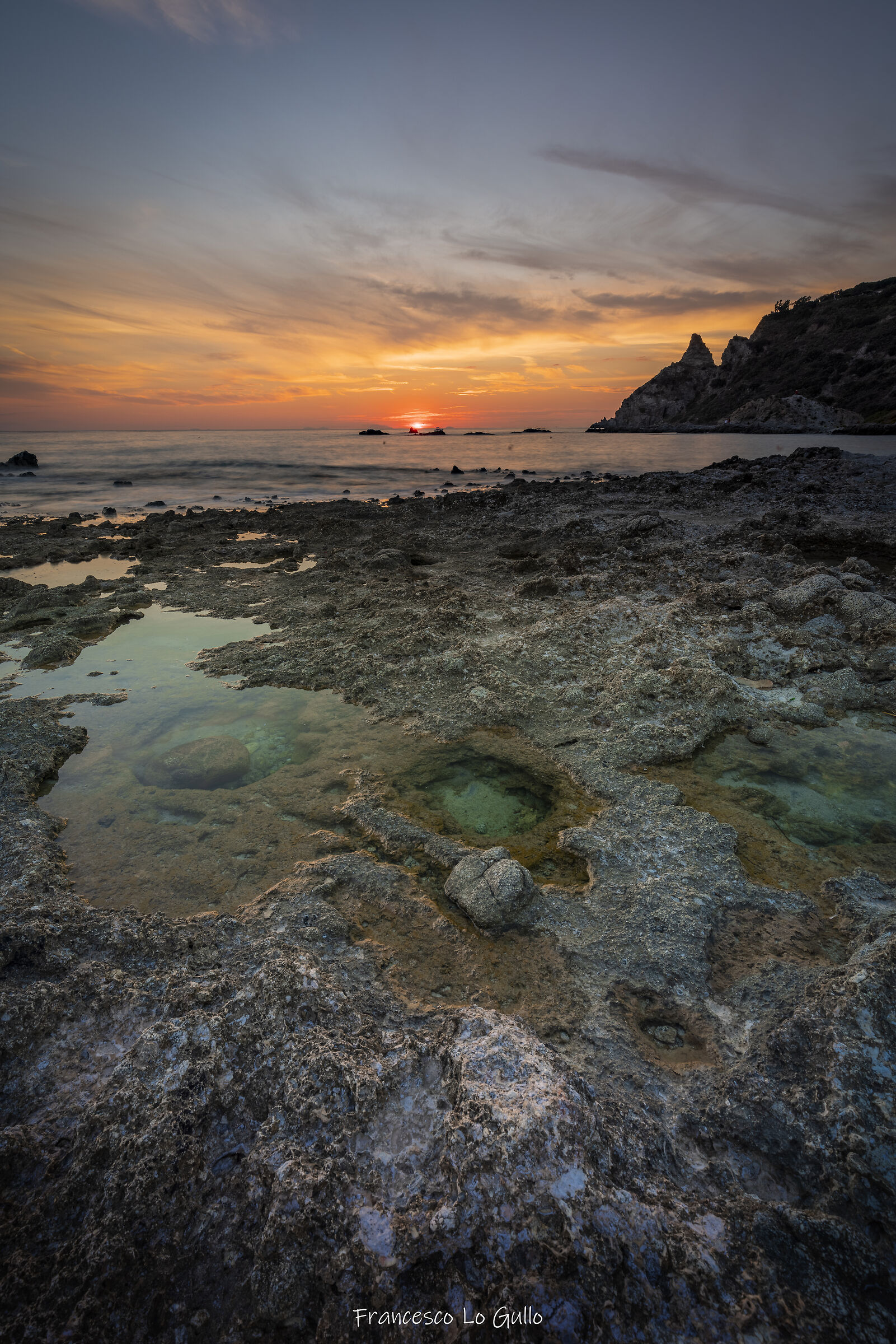 Tramonto a Capo Vaticano