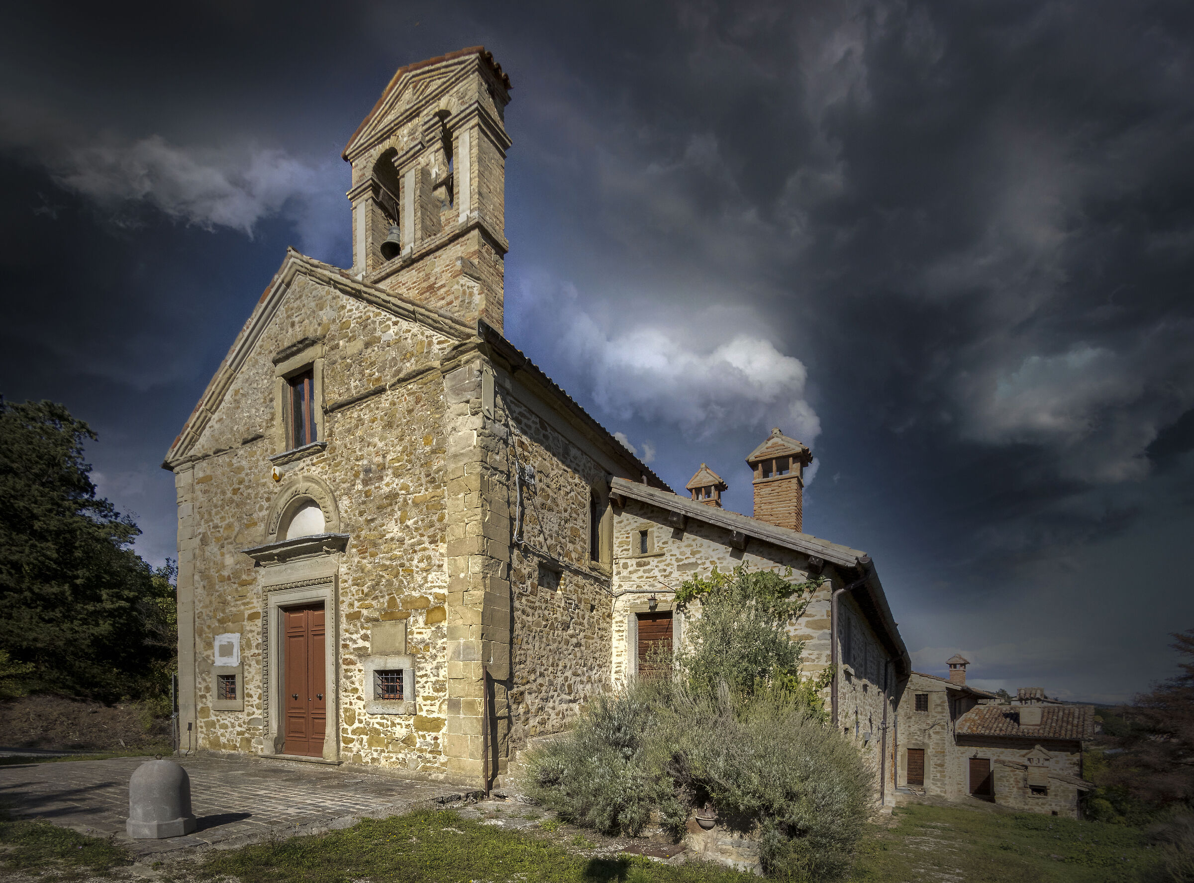 Restored church