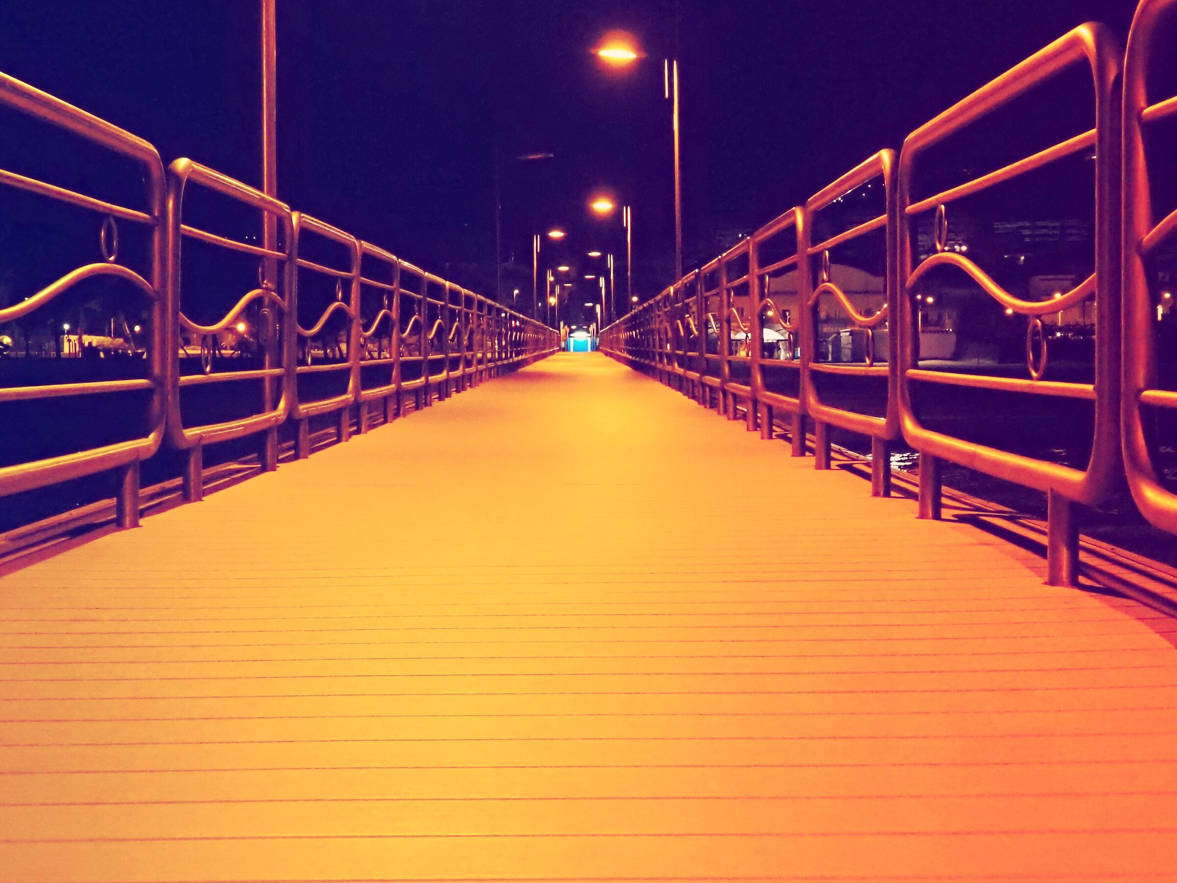 The light at the bottom of the pier