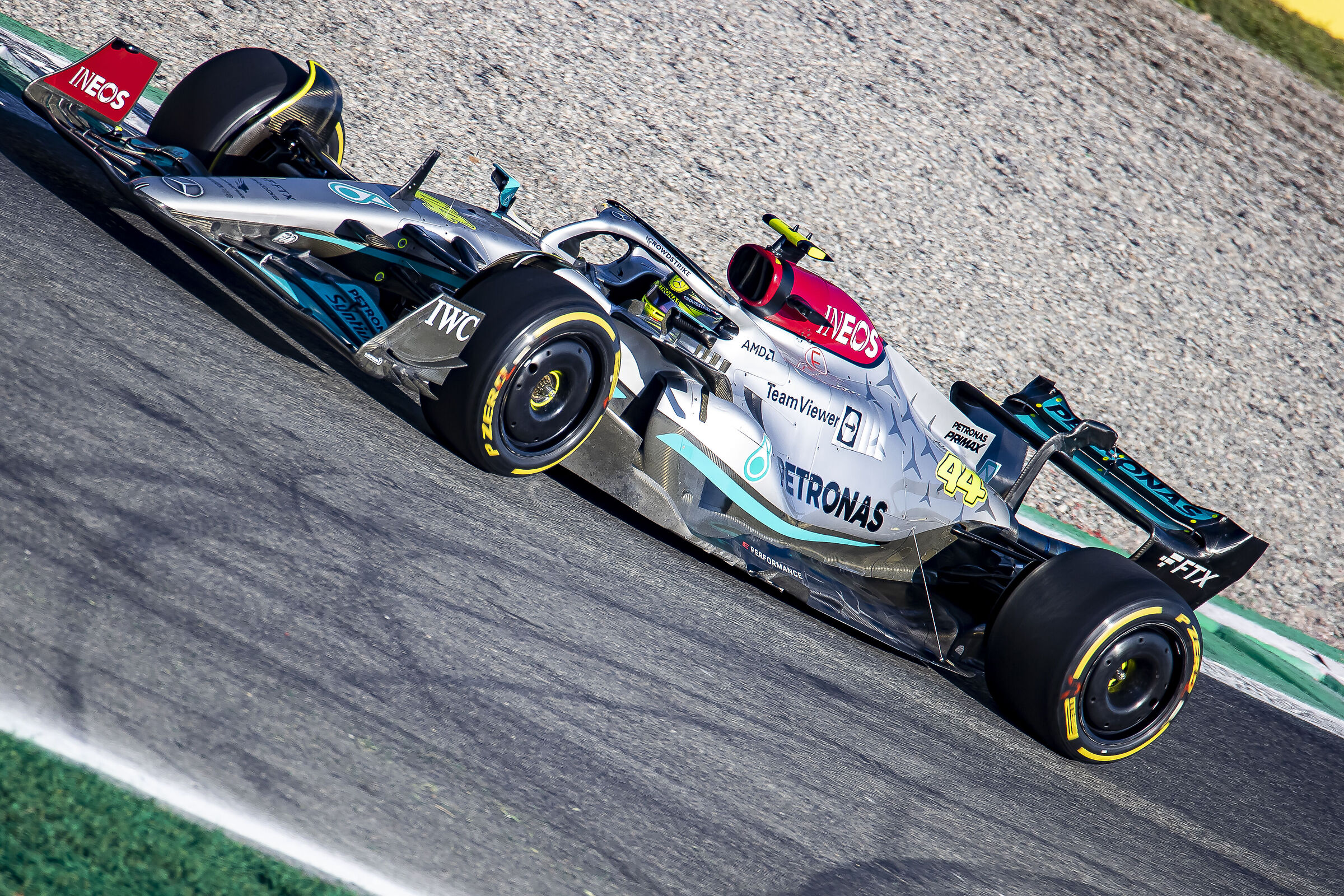 Lewis Hamilton, Monza free F1 2022
