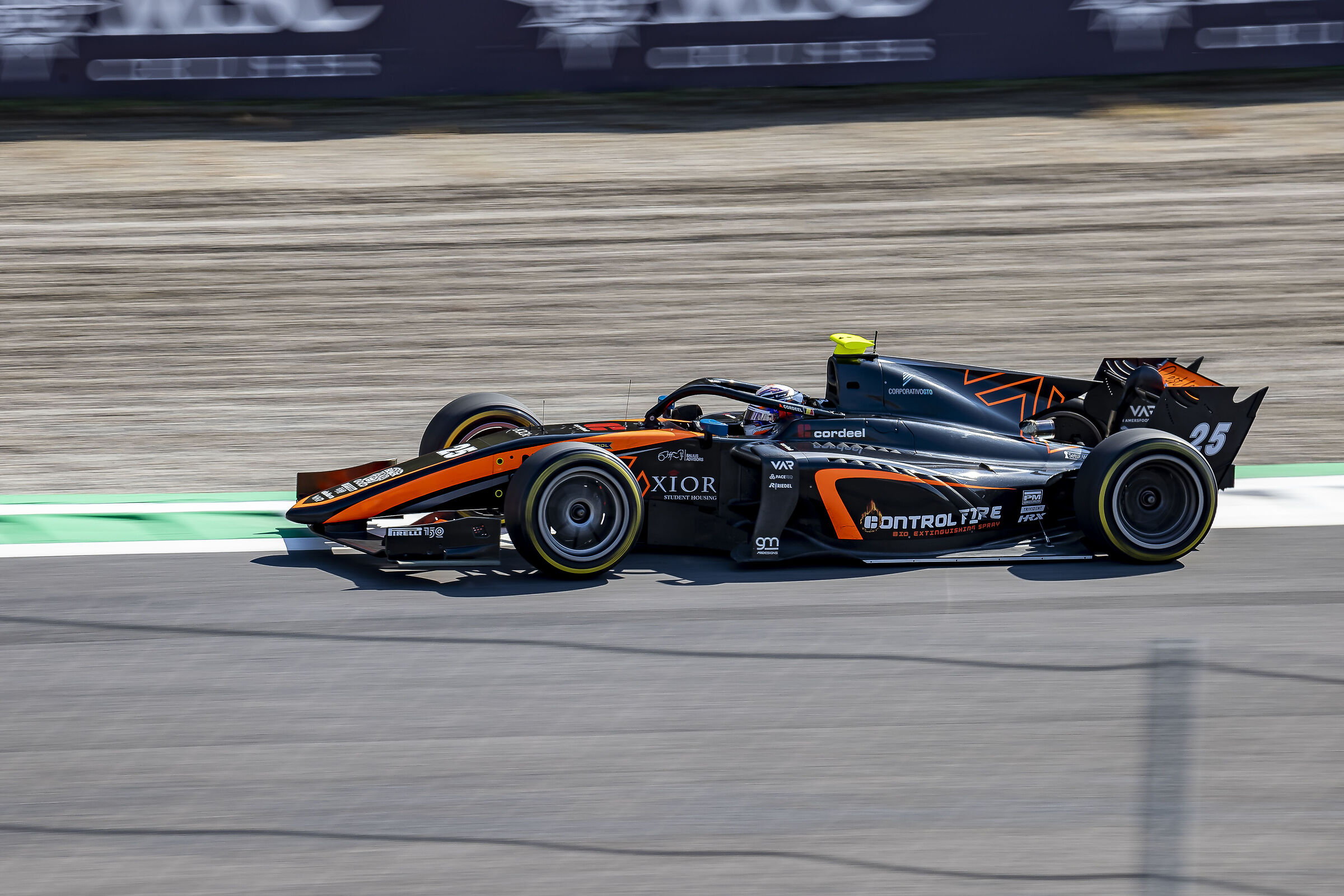 Amaury Cordeel, Monza free F2 2022