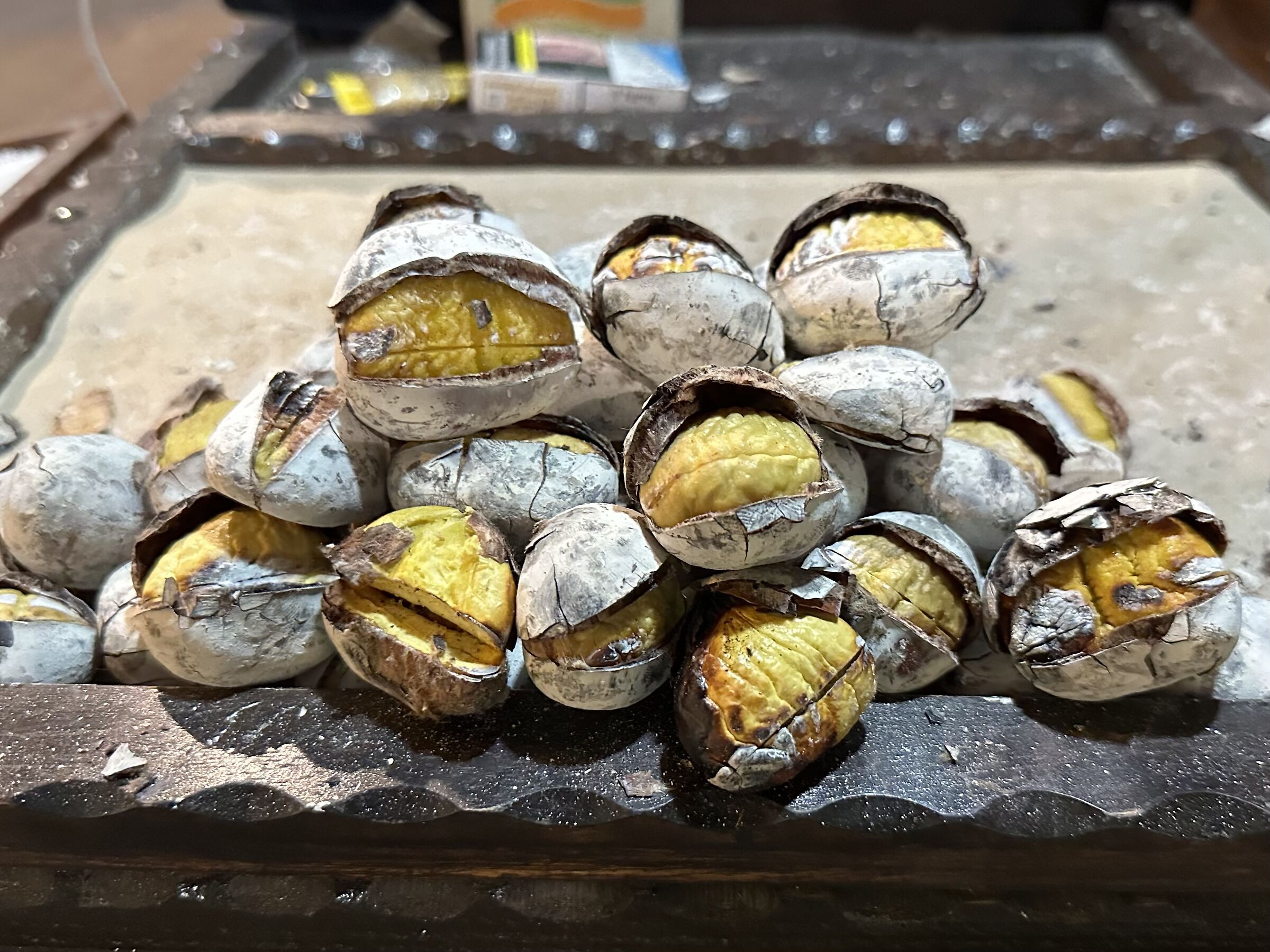 Roasted chestnuts