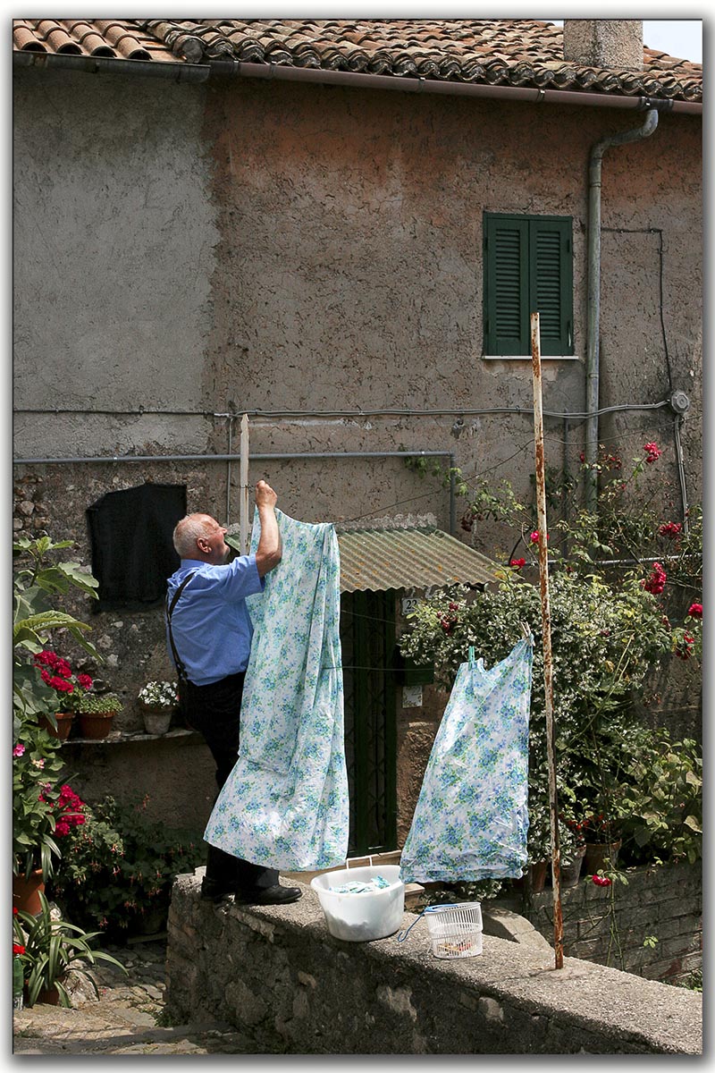 Li metto ad asciugare...