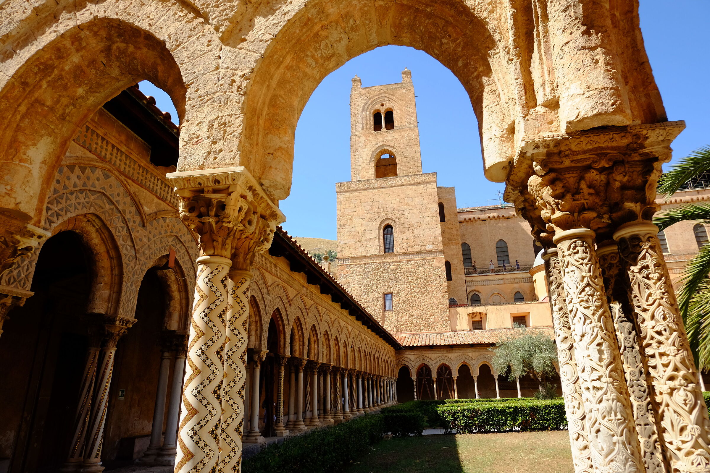 cloister cathedral of Monreale