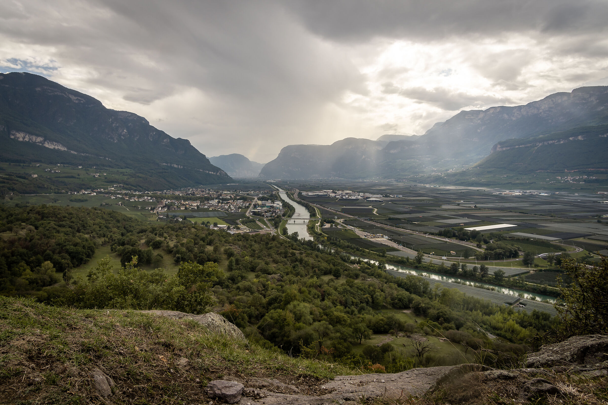 Vista sulla Bassa Atesina