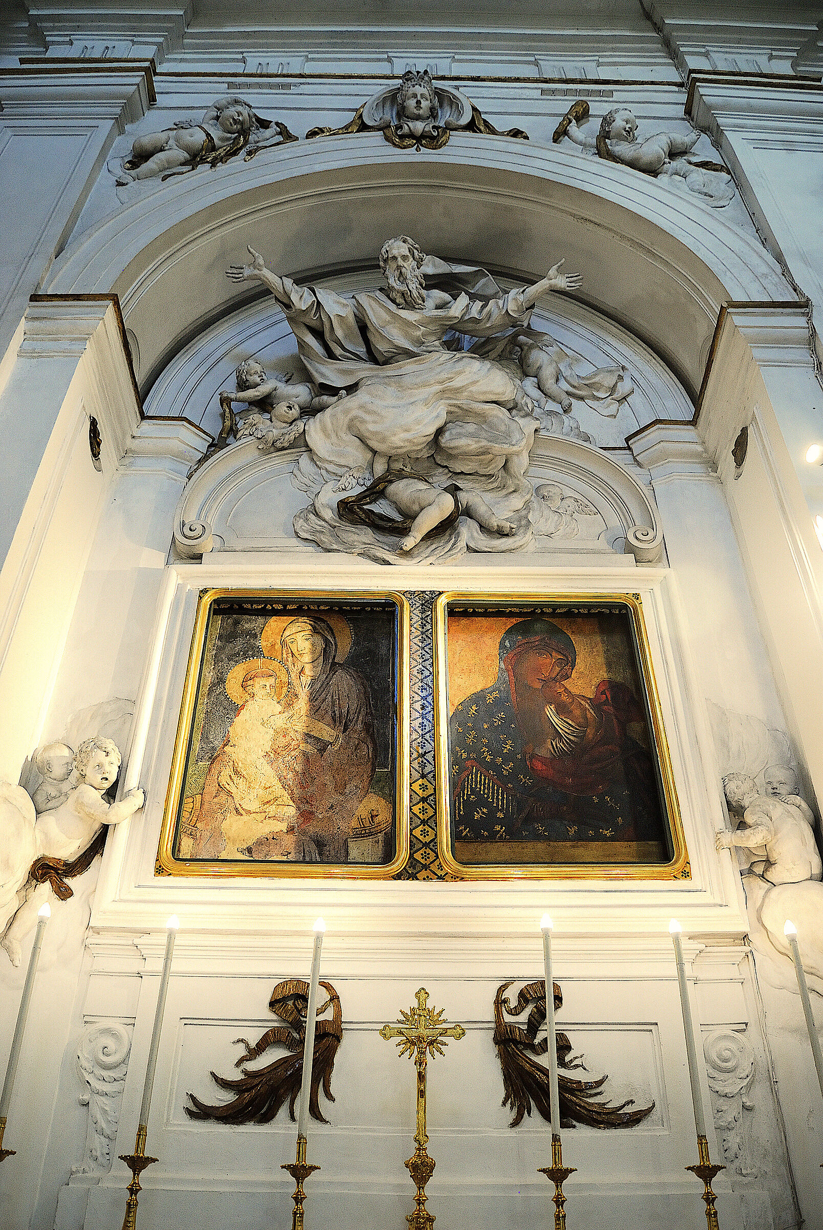 CHURCH OF S. RITA - PLASTER SCULPTURE OF THE SERPOTTA
