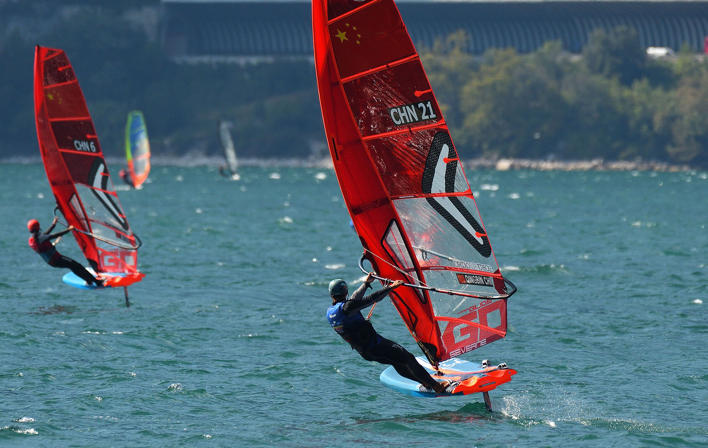 Sole, vento e Windsurf