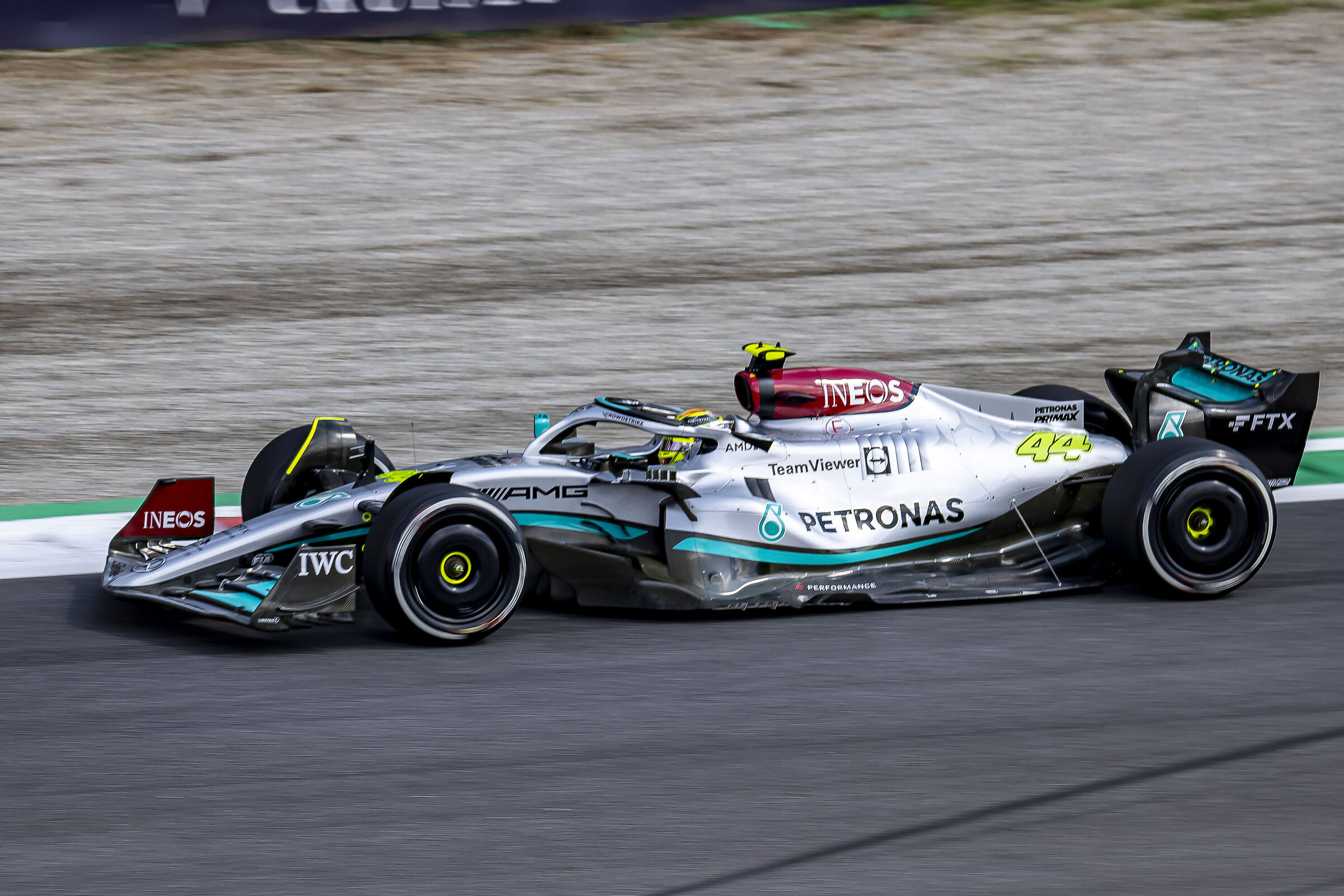 Lewis Hamilton, free F1 Monza 2022