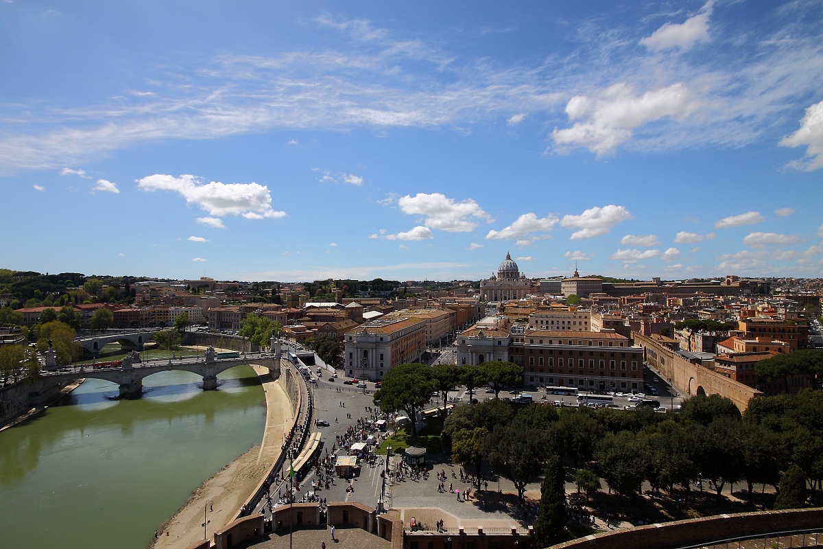 From Castel Sant'Angelo ...