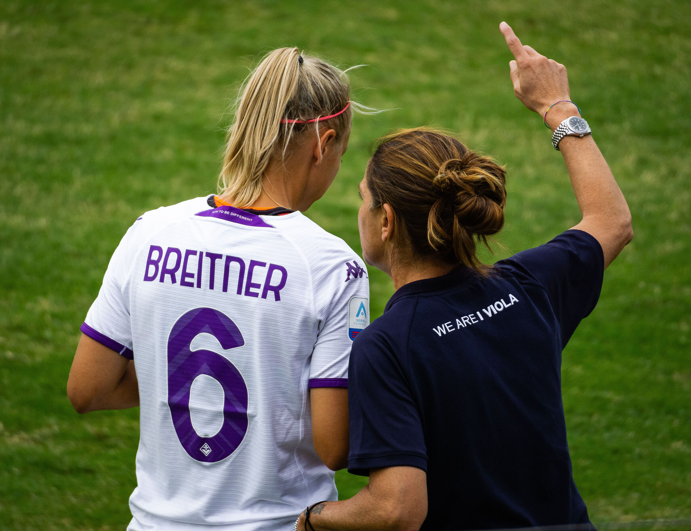 the coach of the viola Panico
