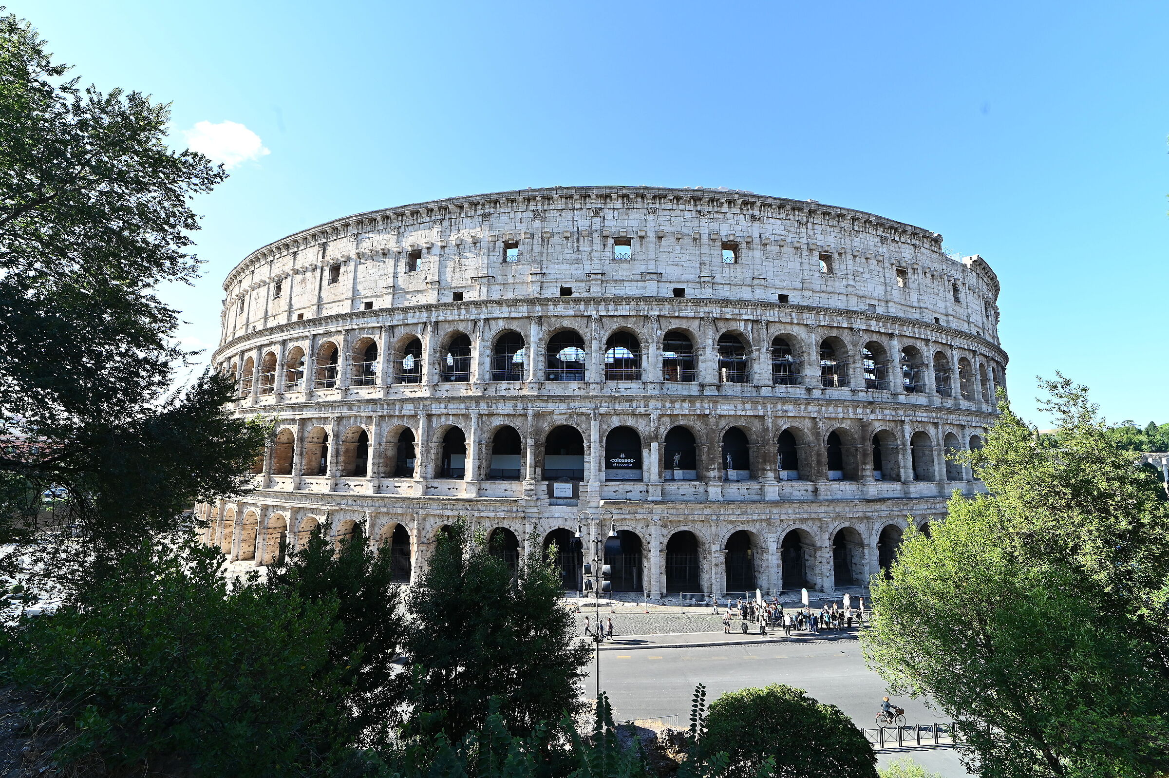 Grandangolare il colosseo
