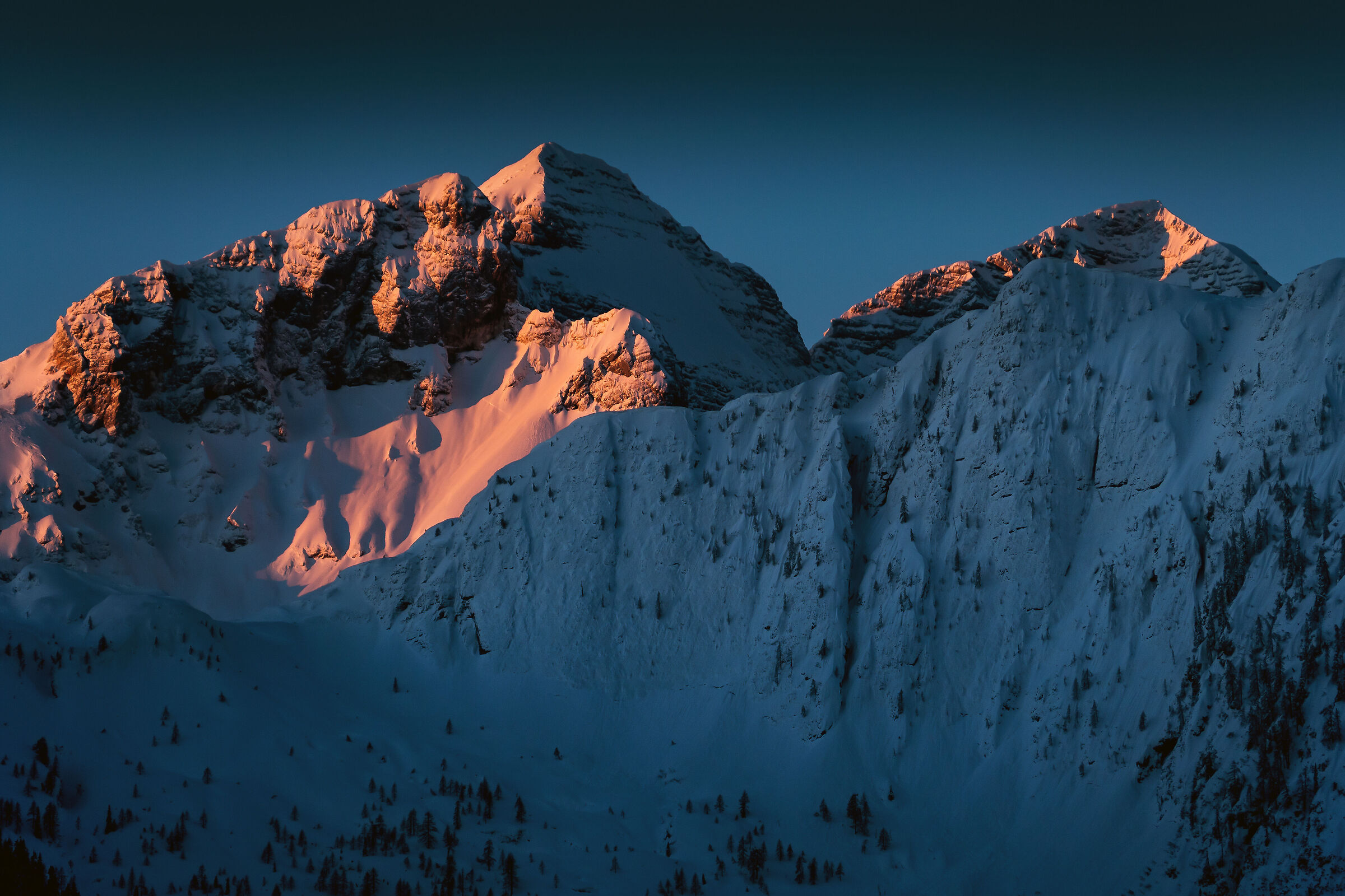 Winter Sunrise - Julian Alps - Italy