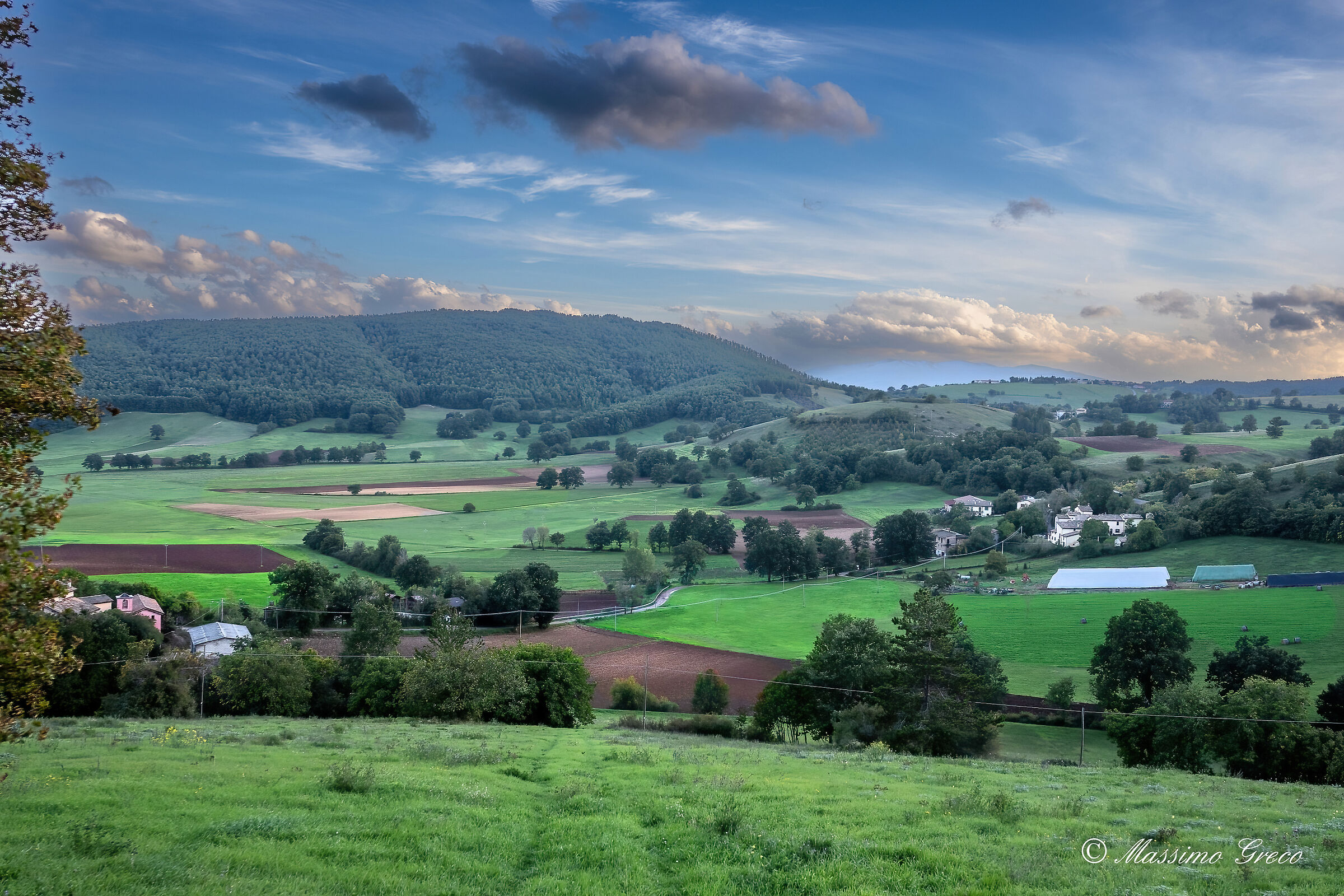 Paesaggio umbro di montagna - Piano di Arvello