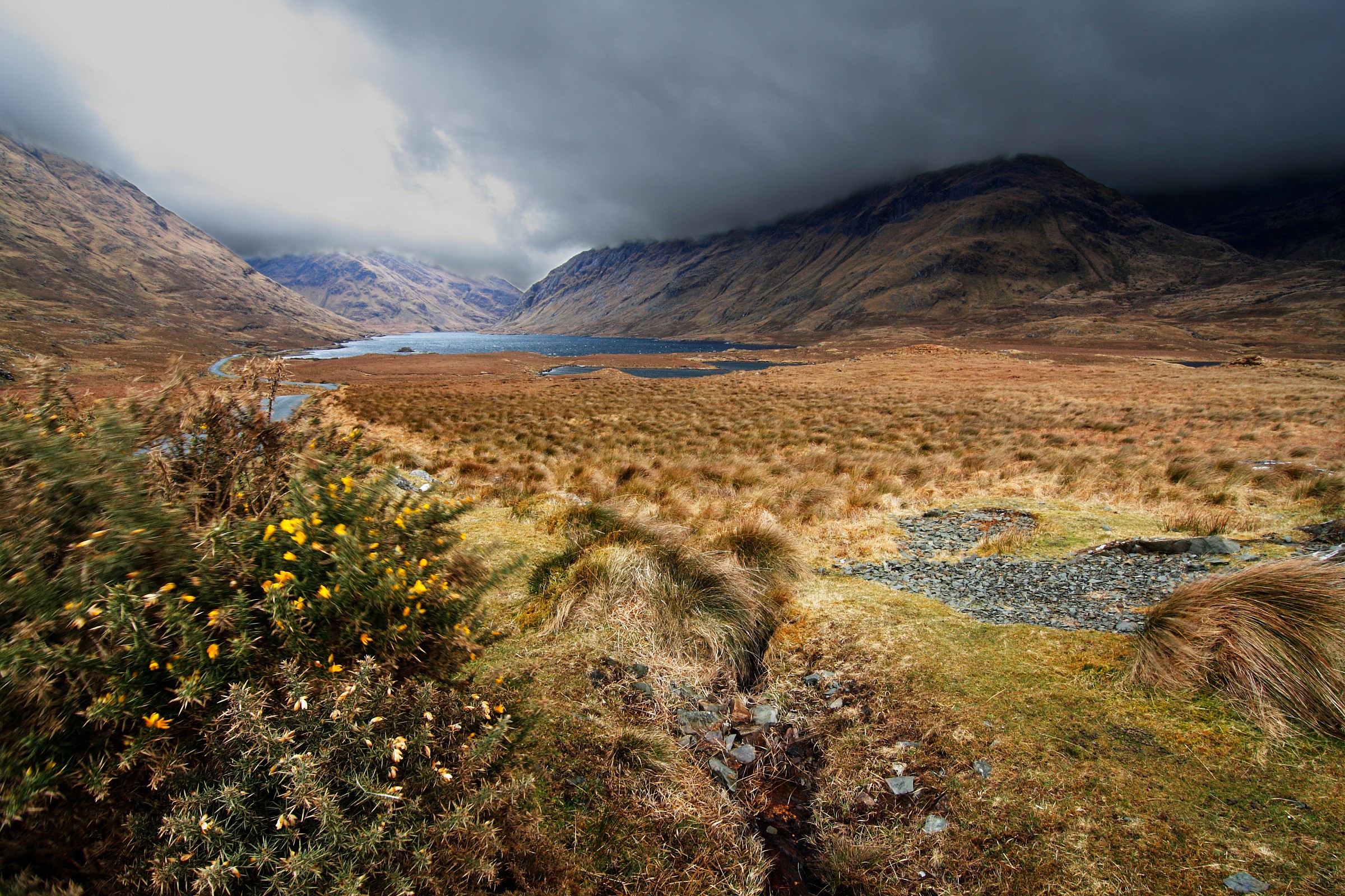 The storm is coming in the Connemara