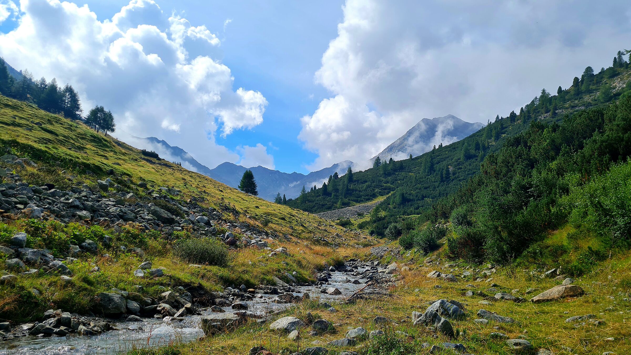 è  ora di tornare a valle