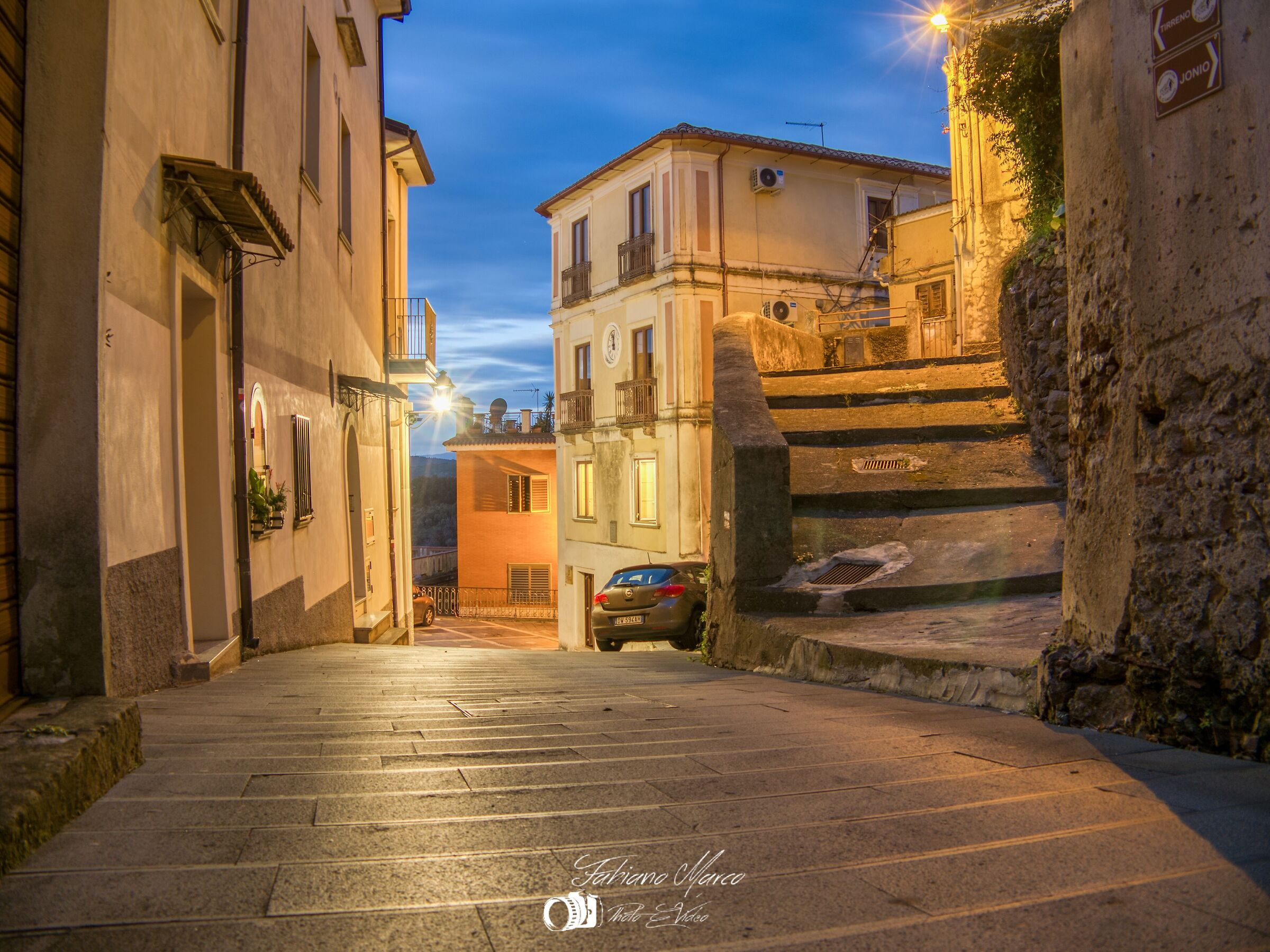 the historic center of Monterosso Calabro