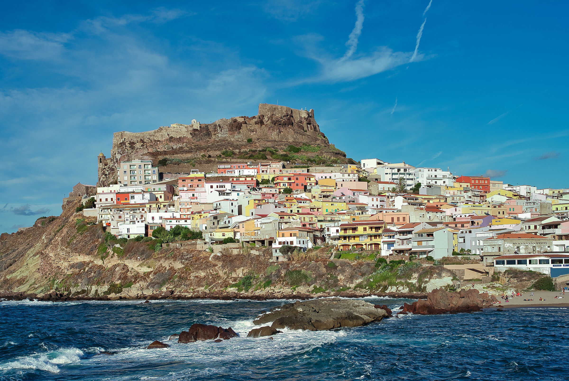 the colors of Castelsardo