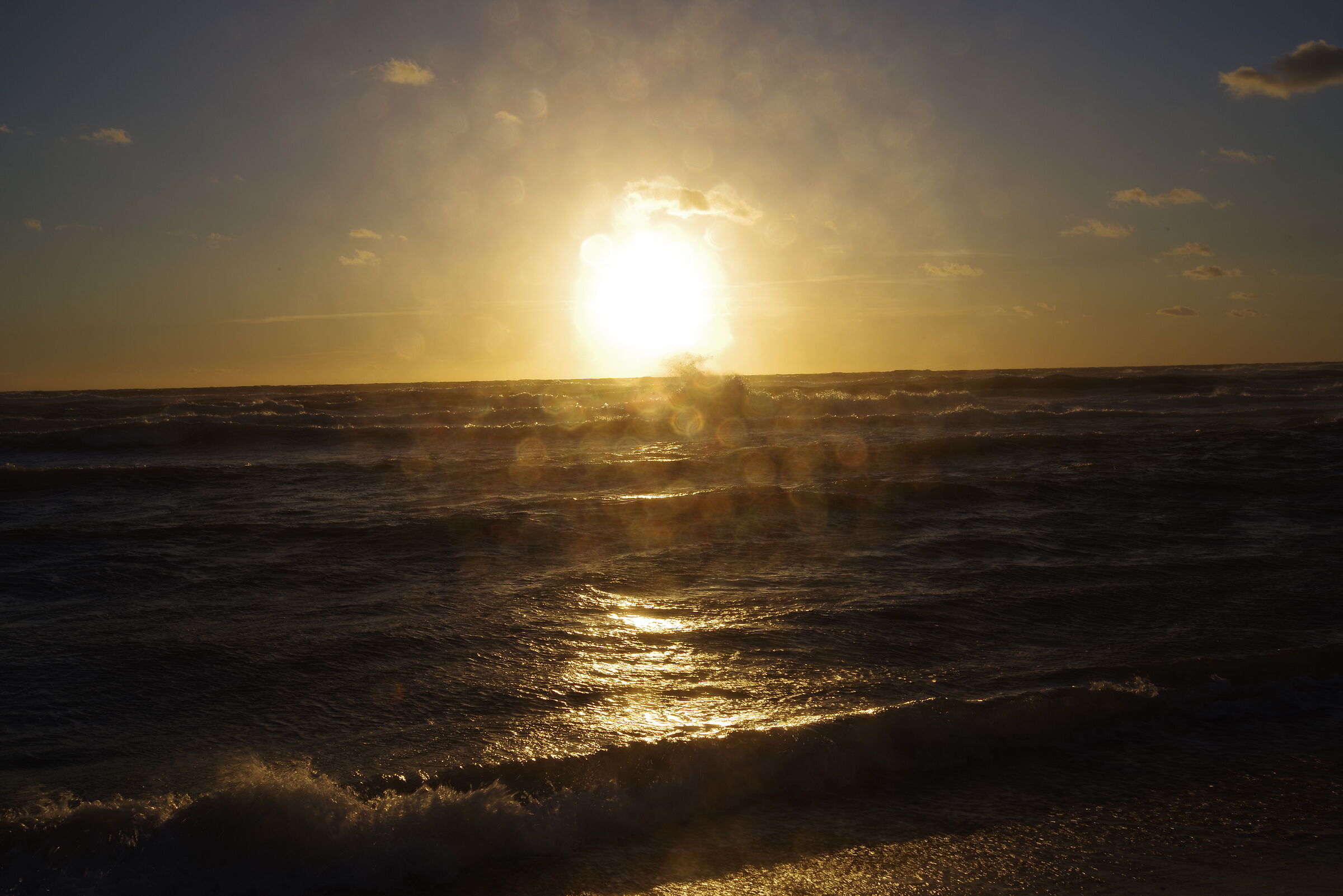 Tramonto spiaggia Sabaudia - Latina