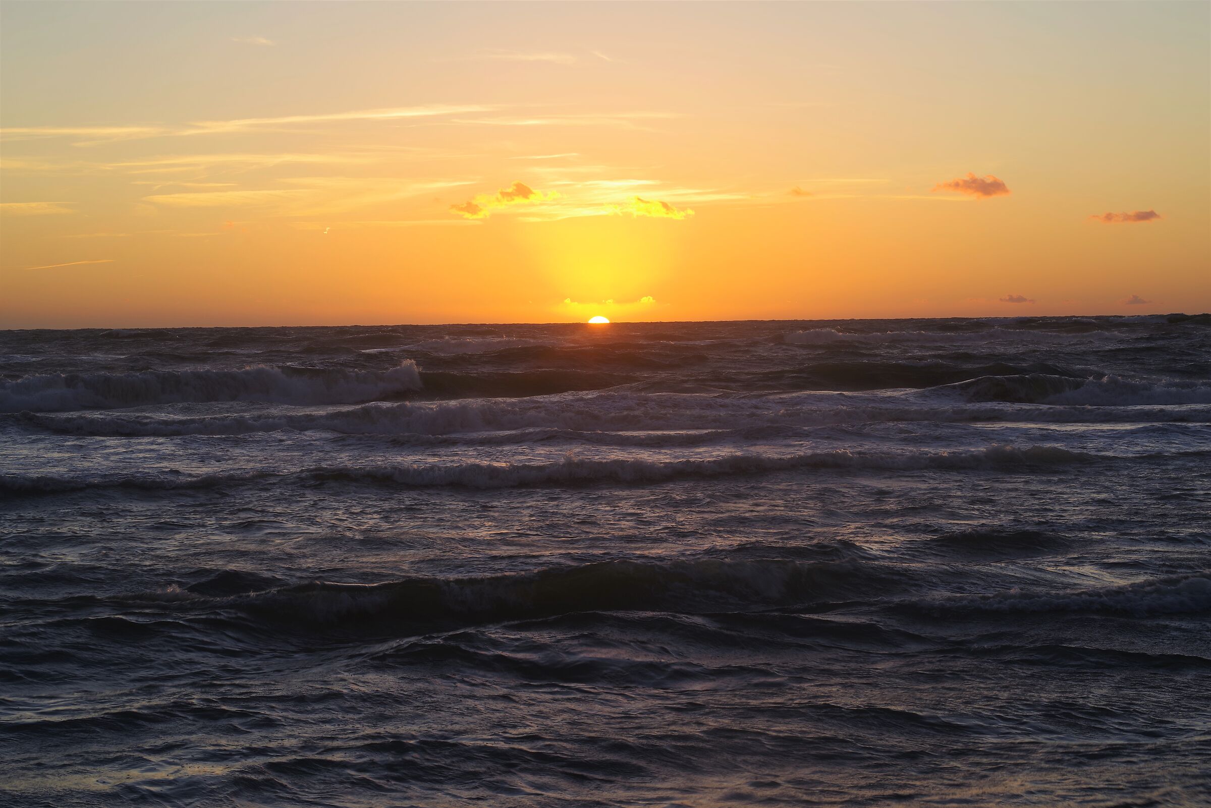 Tramonto spiaggia Sabaudia - Latina