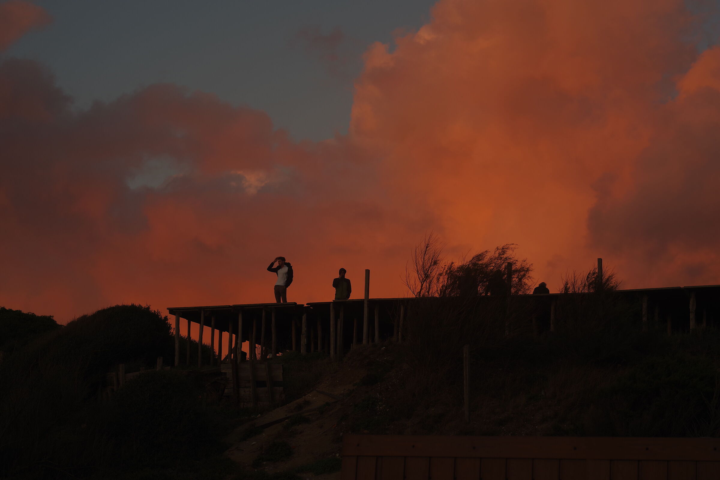 Tramonto spiaggia Sabaudia - Latina