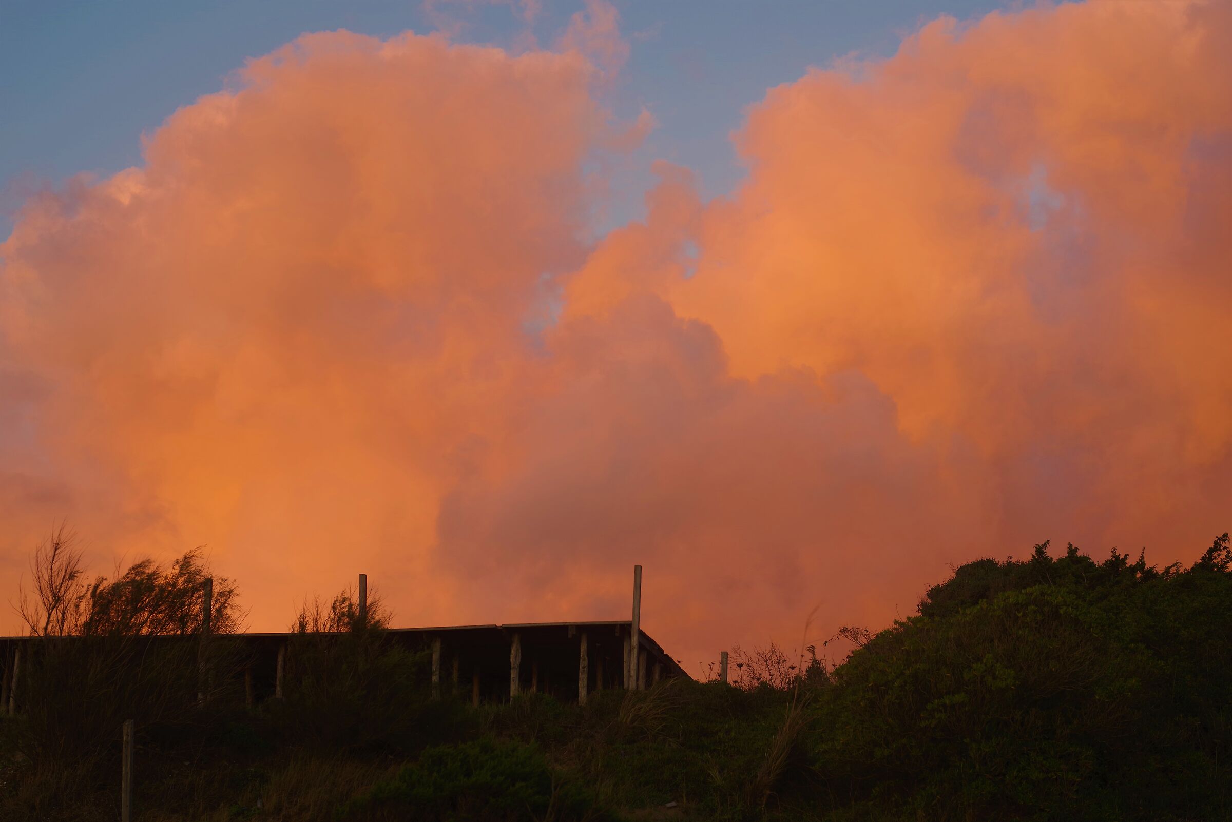 Tramonto spiaggia Sabaudia - Latina