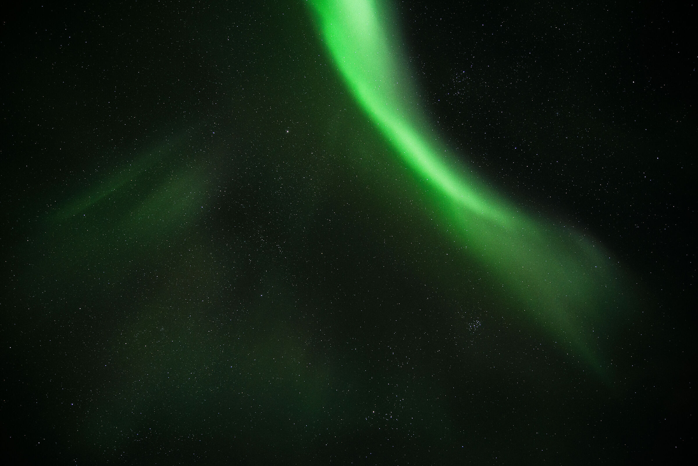 Brushstroke in the night