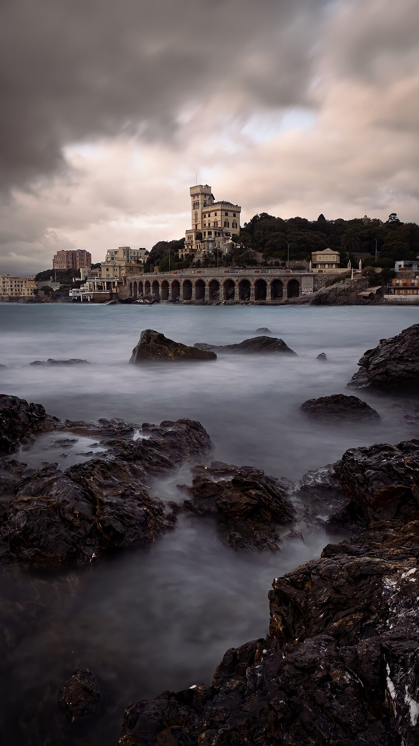 Genova quarto, scoglio dei mille
