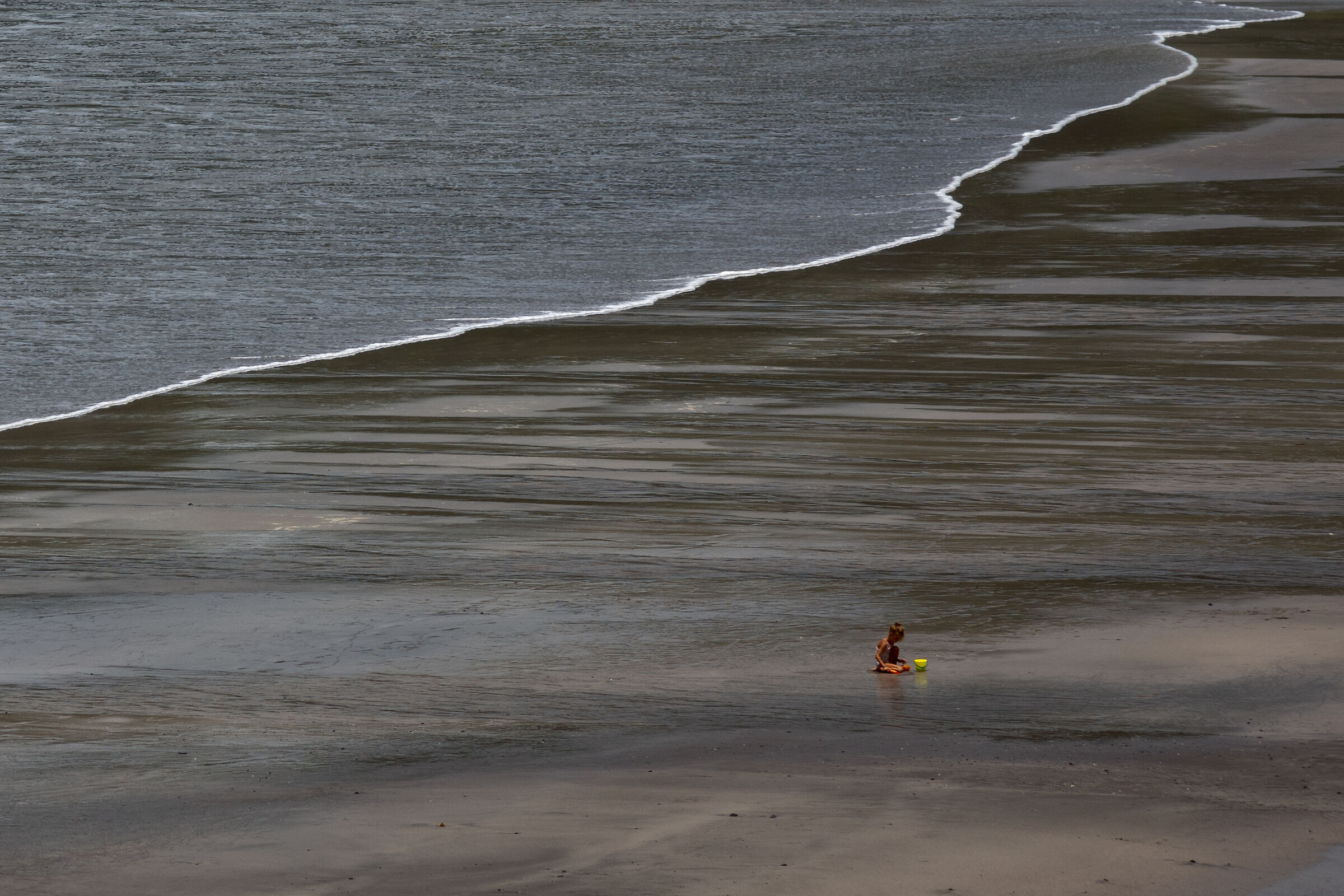 Secchiello e sabbia....