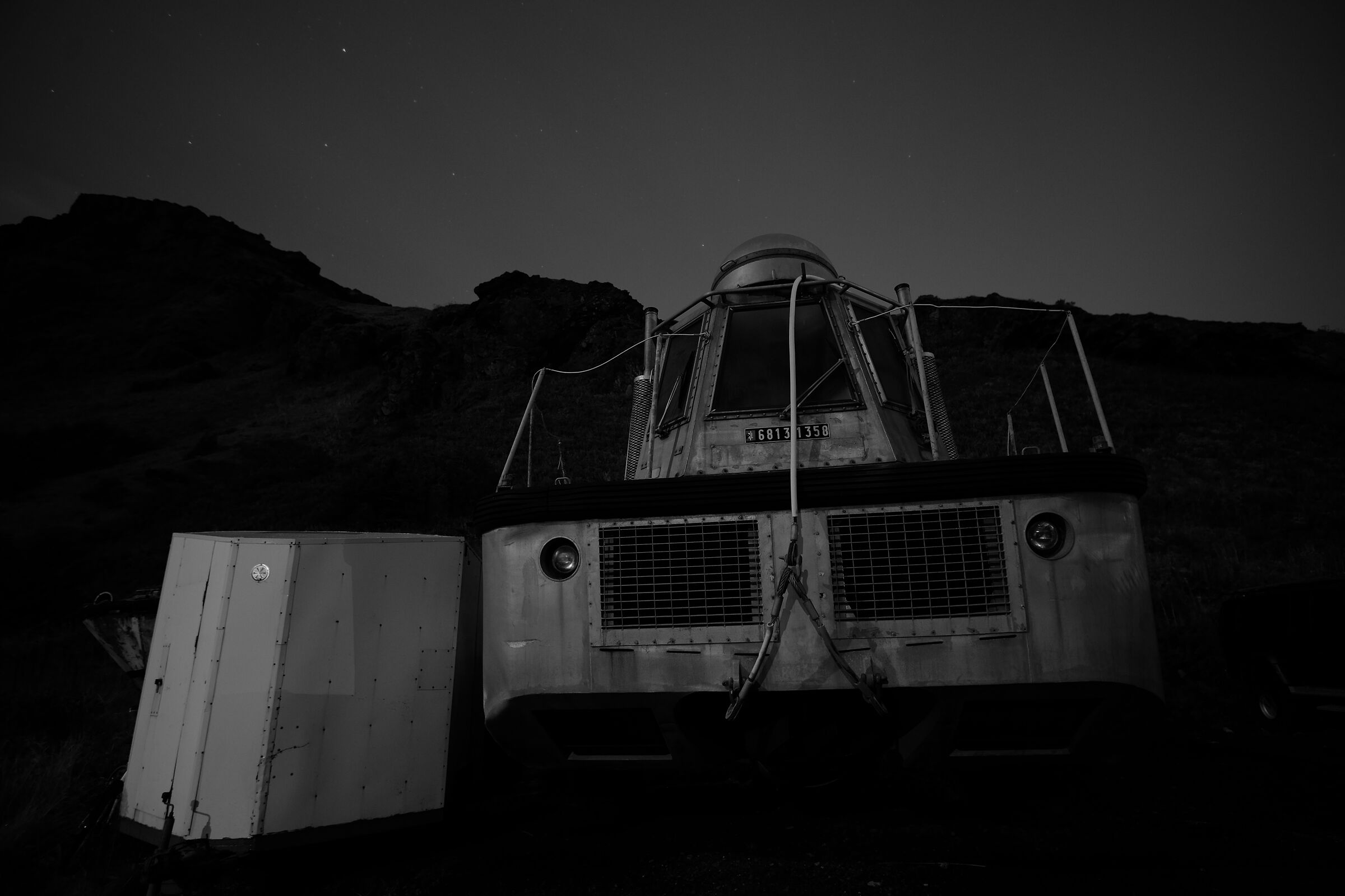 The amphibian at night