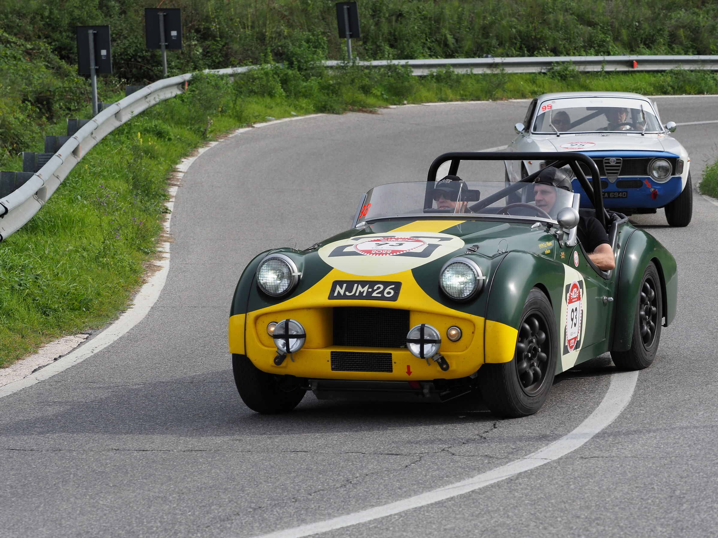 Gara auto d'epoca Modena 100 ore
