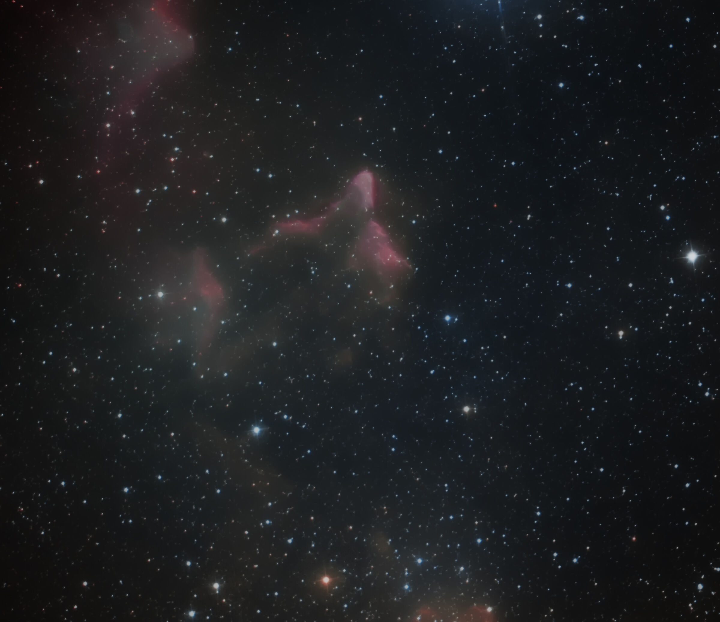 ic63 fantasma di Cassipea