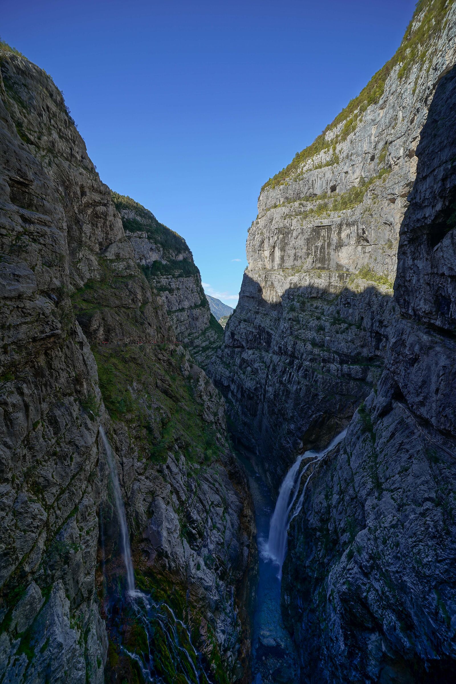 Gola del Vajont verso Longarone