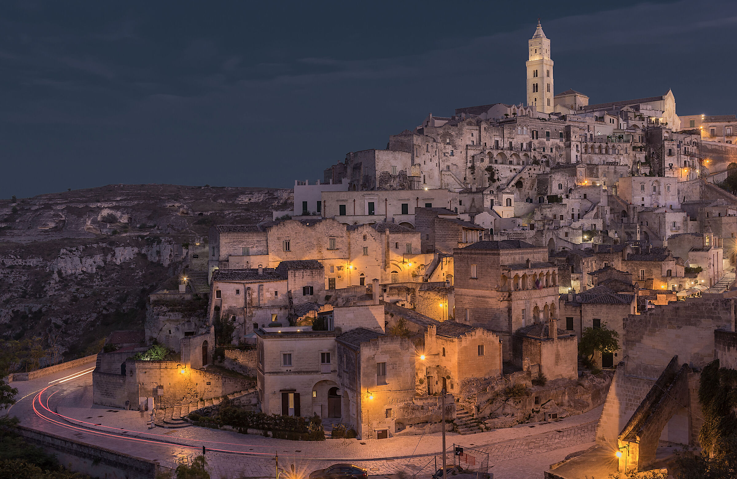 Ora blu a Matera