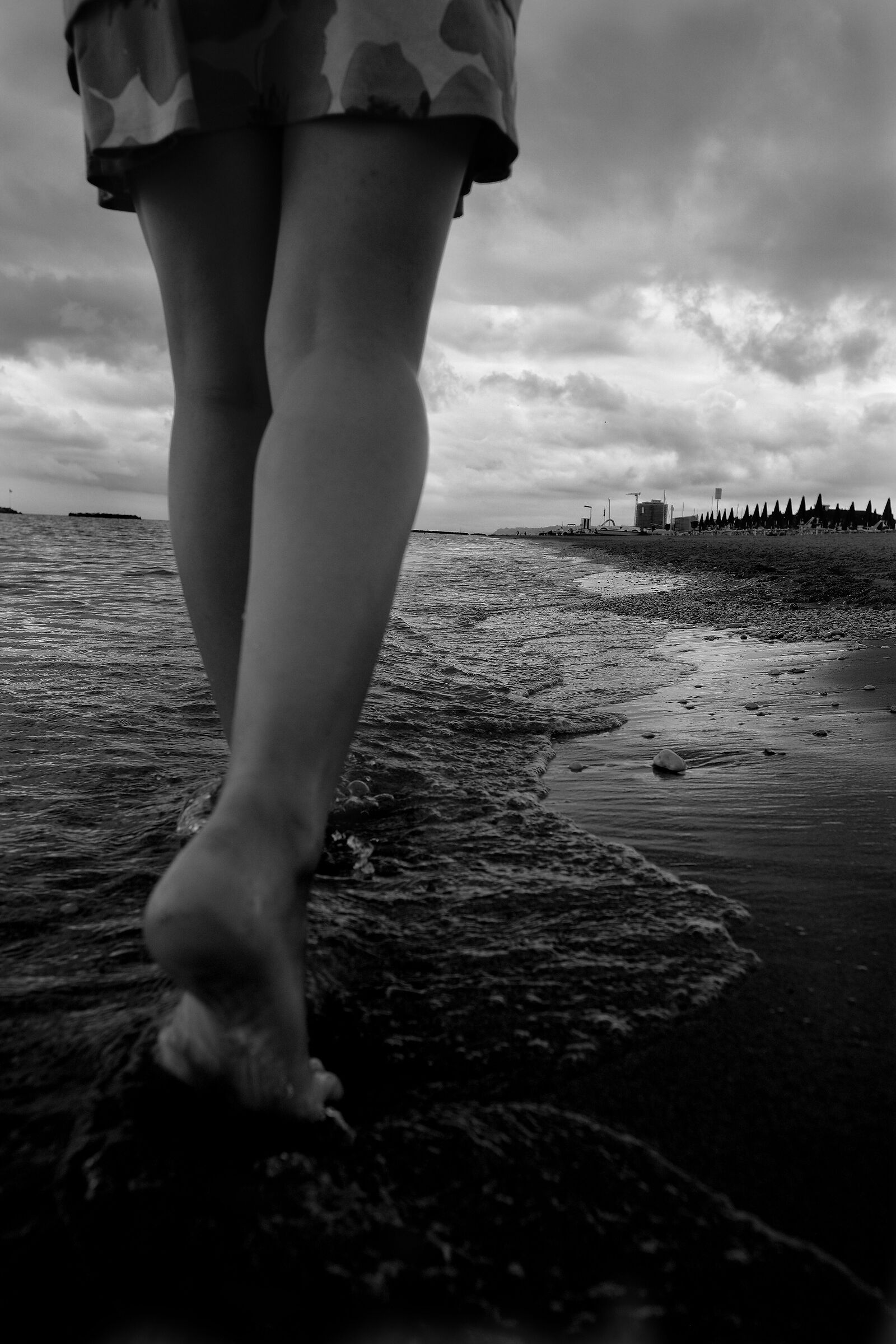 Passeggiata lungo mare