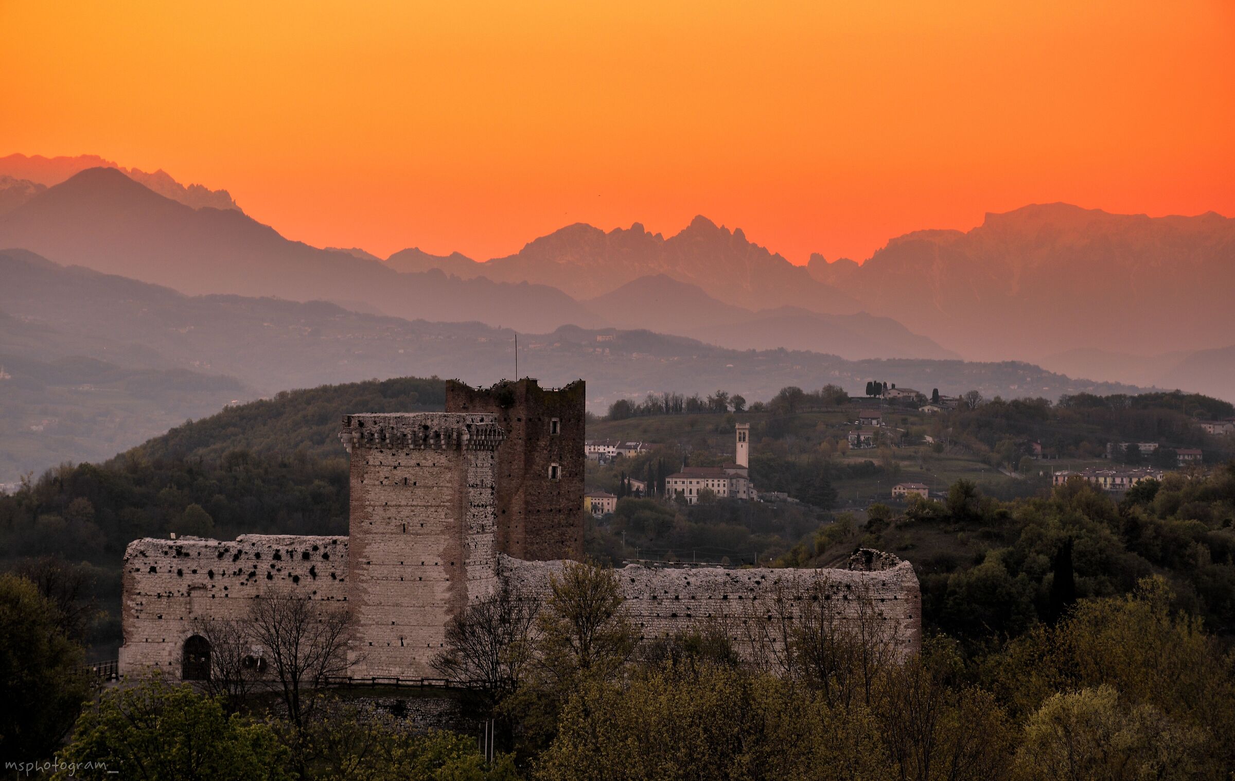 Romeo's Castle, Montecchio Maggiore